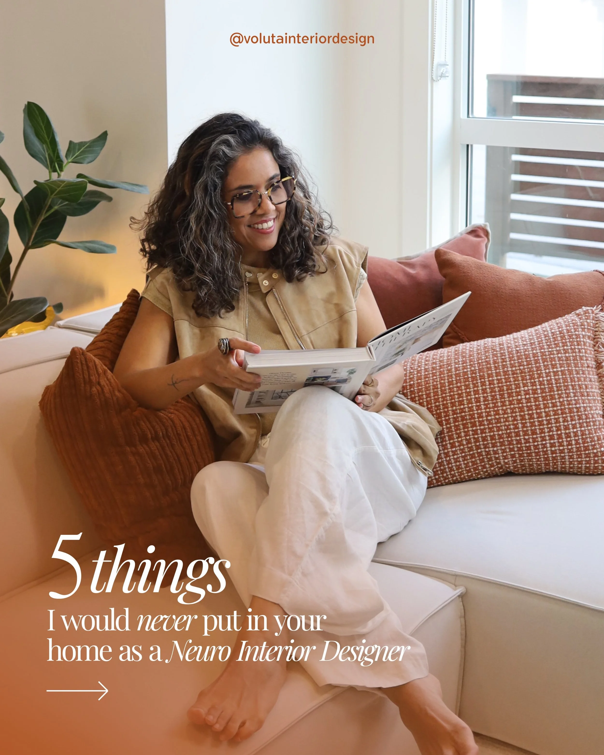 Pretty is a choice. Intentional is a science. 

Neuroscience proves that every detail in your space (from the shape of your coffee table to the color of your light) sends a signal to your brain, whether you notice it or not ✨🧠

Stop just &ldquo;deco