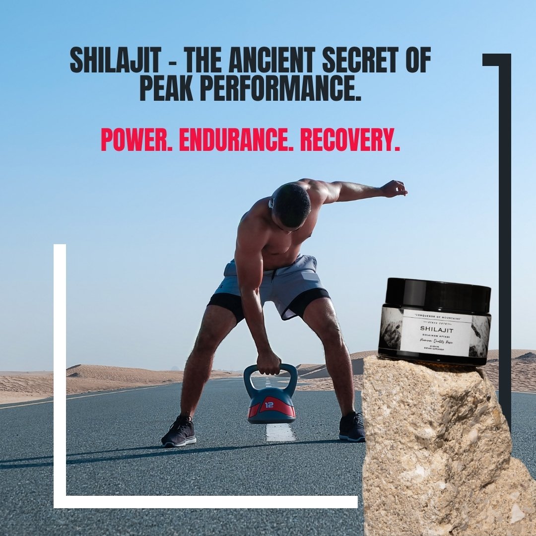 Legends aren&rsquo;t made in comfort zones.They&rsquo;re forged in the mountains, in the gym, in the moments when your body screams stop&mdash;but your mind whispers one more.

Sulaiman Aftabi Shilajit: Nature&rsquo;s ultimate fuel for warriors. Anci