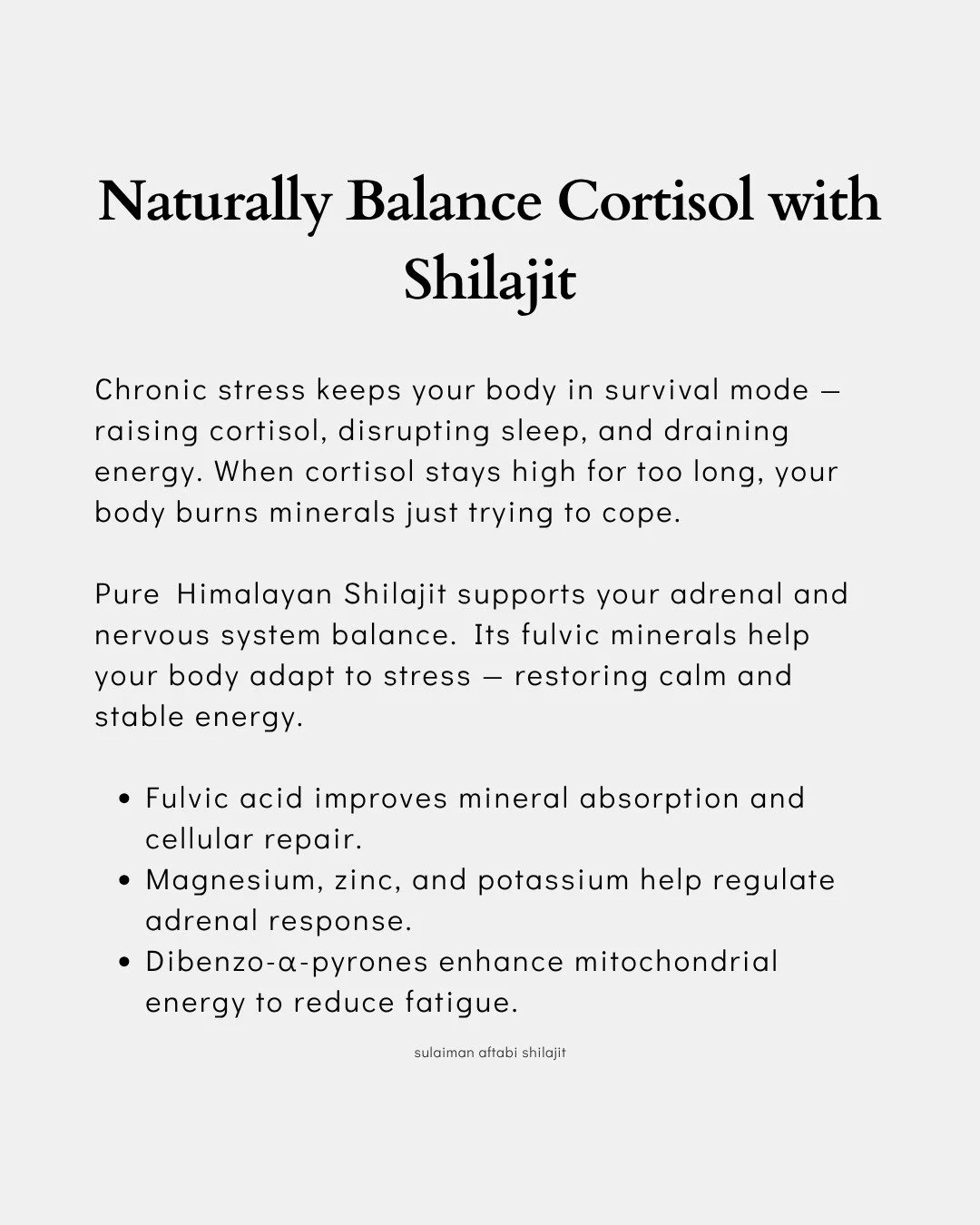 Cortisol &mdash; The Hormone That Saves You, Then Drains You.

Your body releases cortisol to help you survive stress. But when stress becomes constant, cortisol never switches off &mdash; leaving you tired, wired, and depleted.

Chronically high cor