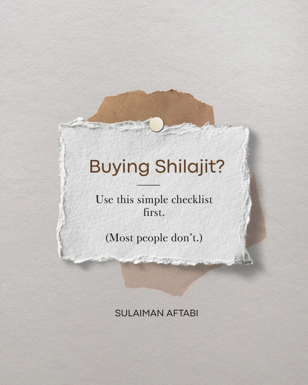 Shilajit has become popular &mdash; but popularity also brings shortcuts.

Instead of chasing claims or buzzwords, focus on the fundamentals:
origin, processing, and safety. These three factors determine whether Shilajit supports long-term health or 