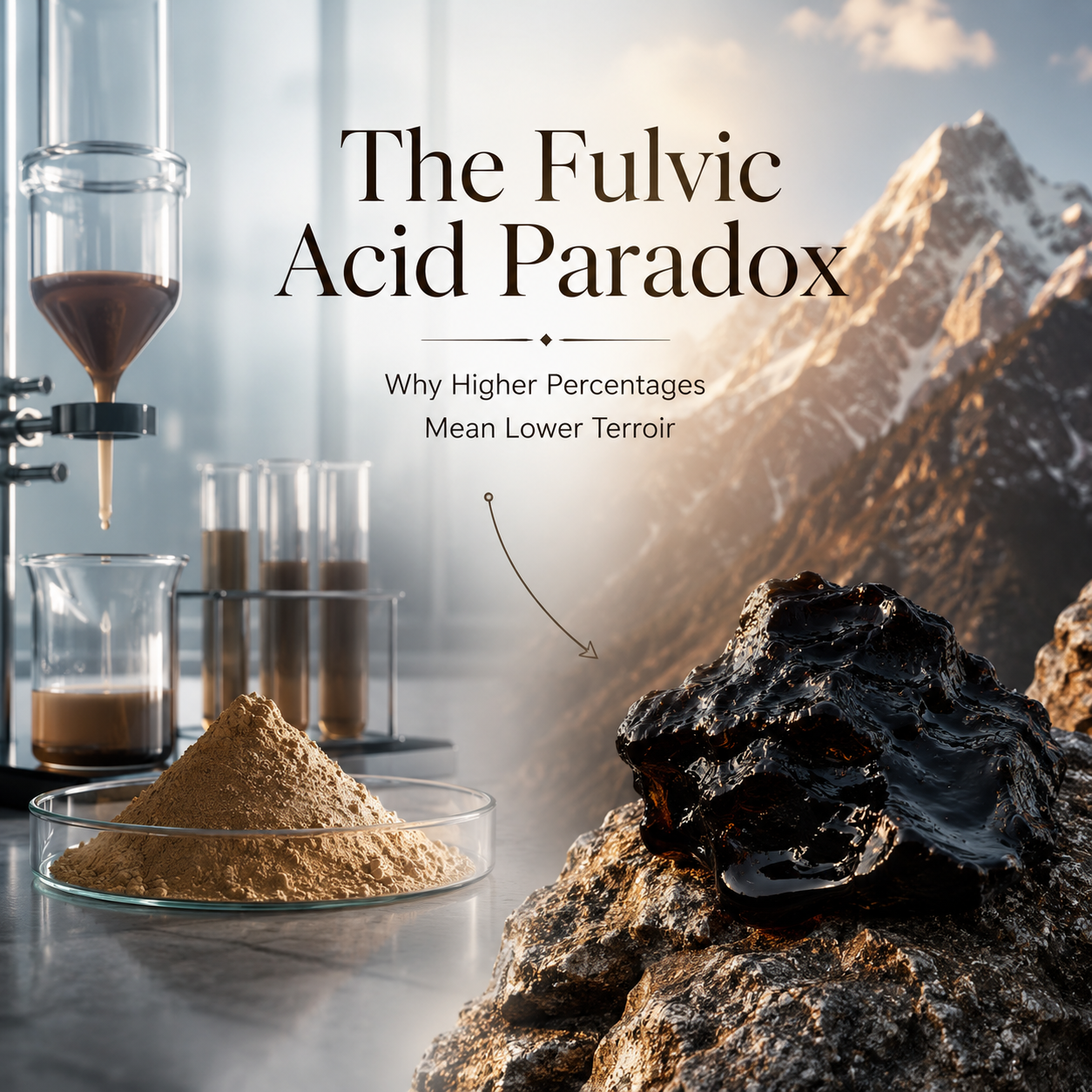 The Fulvic Acid Paradox: Why Higher Percentages Mean Lower Terroir