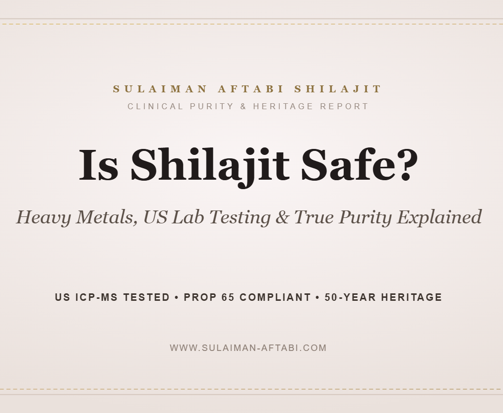 Is Shilajit Safe? Heavy Metals, Lab Testing, and the Science of True Mineral Purity