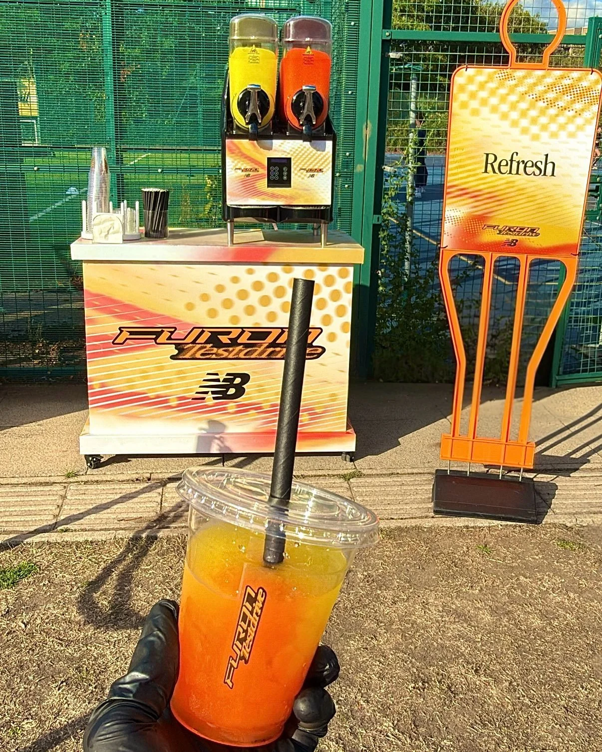 Custom Slush Cart for New Balance Football