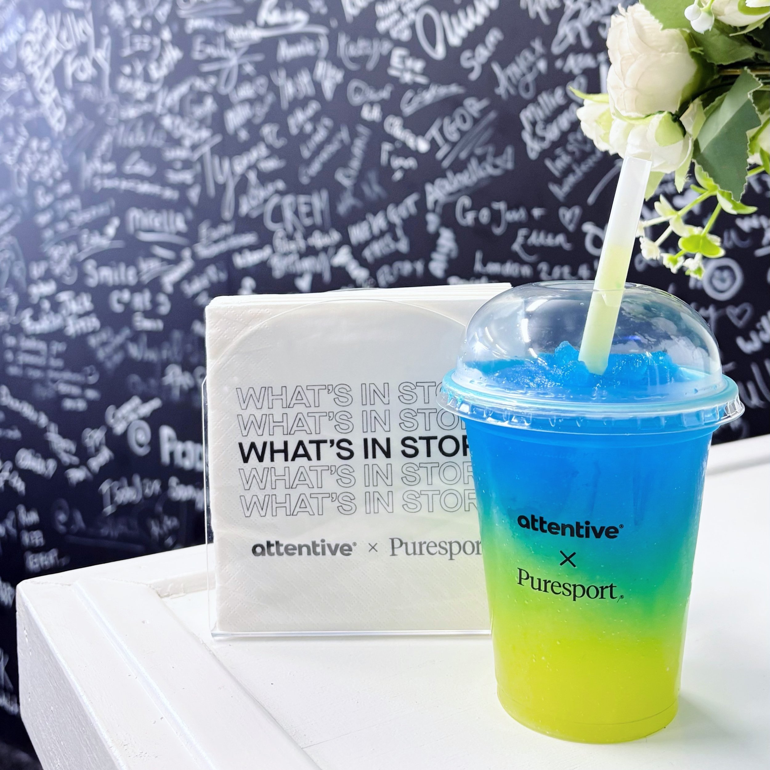 Puresport x Attentive: Ultra Electrolytes Slushie Activation