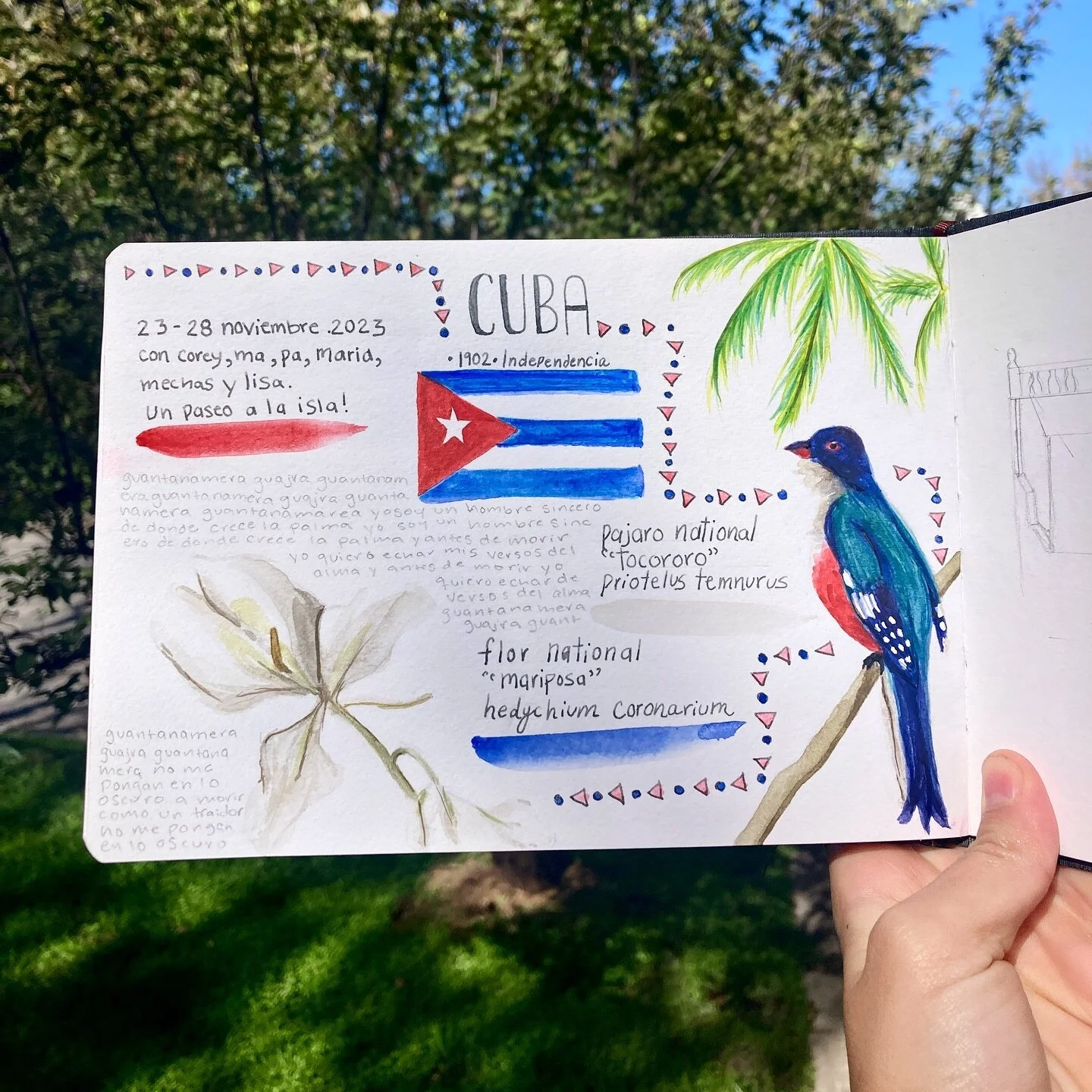 capturando memorias de cuba y volviendo a la pr&aacute;ctica de pintar 

//

capturing memories from cuba and returning to the practice of painting 

acuarela//watercolor sketchbook