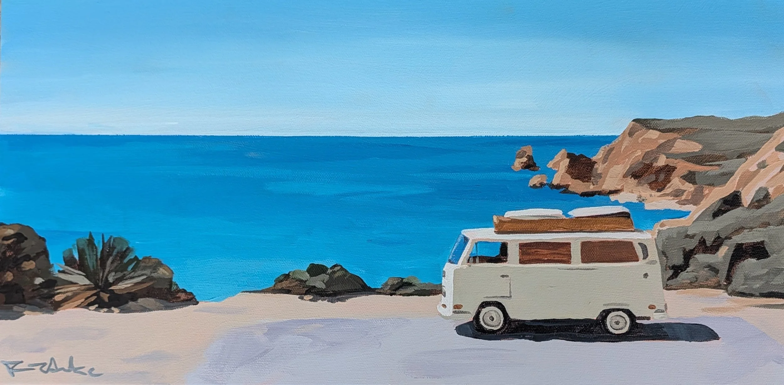 White Bus