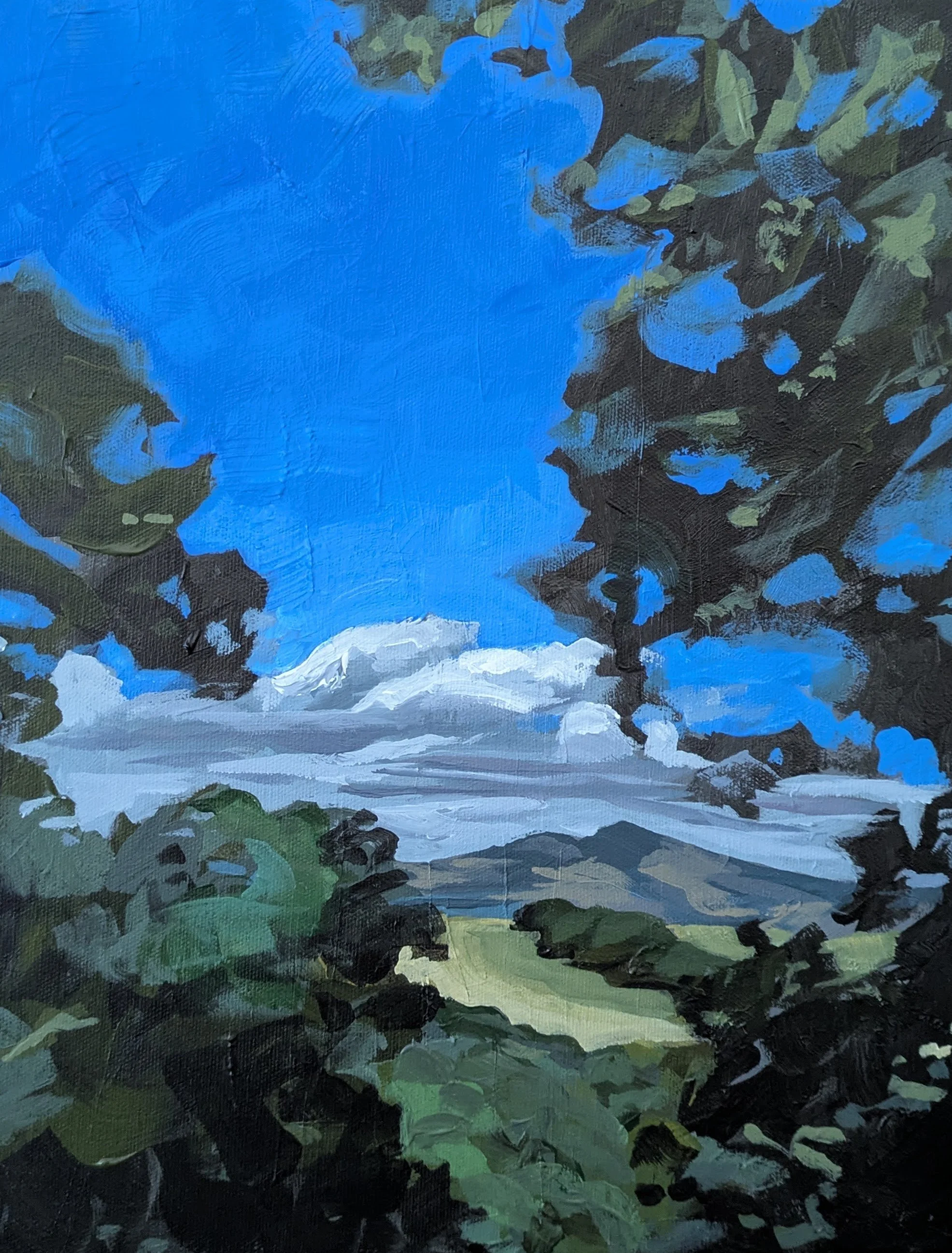 Diablo through the Trees