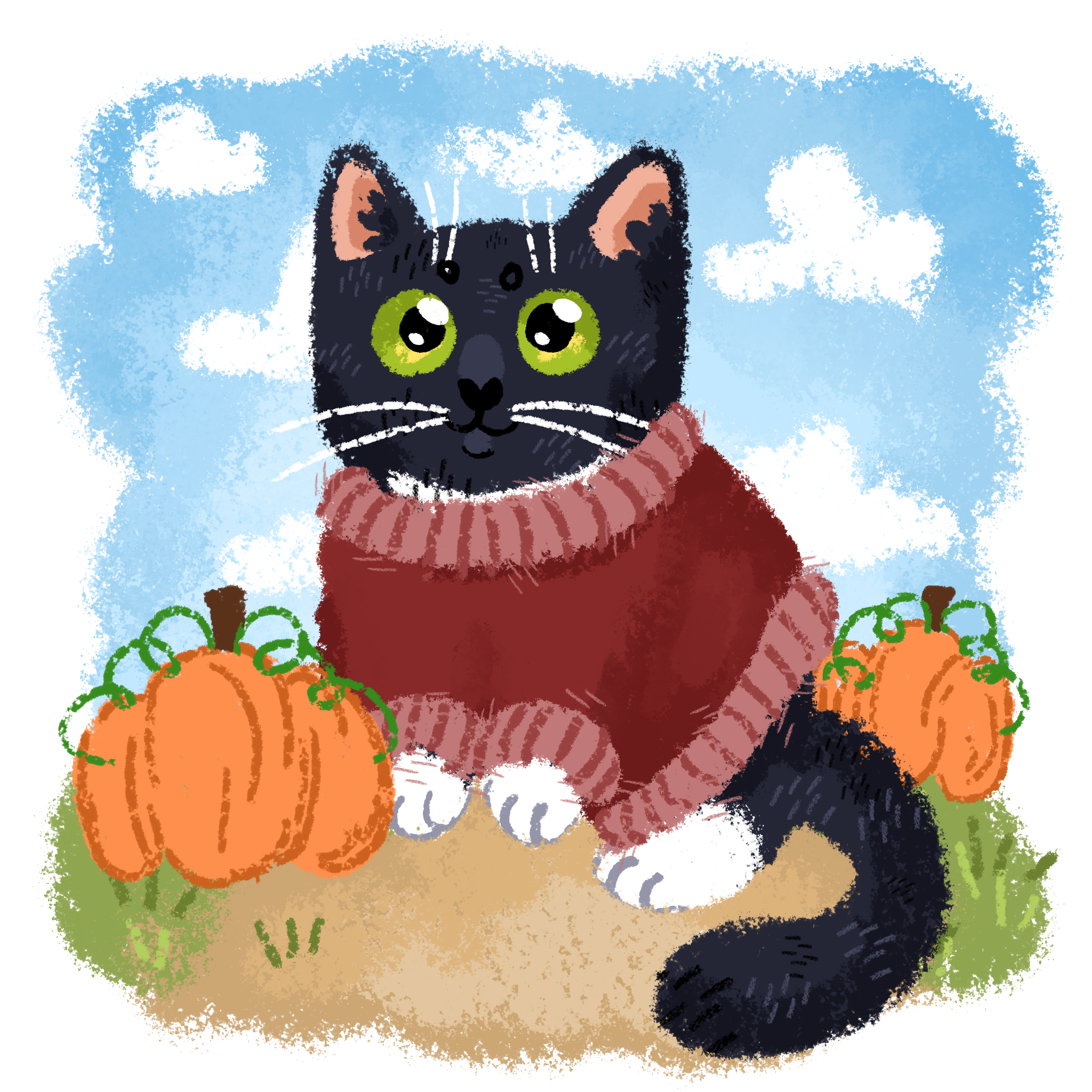Chibi Pumpkin Patch Commissions