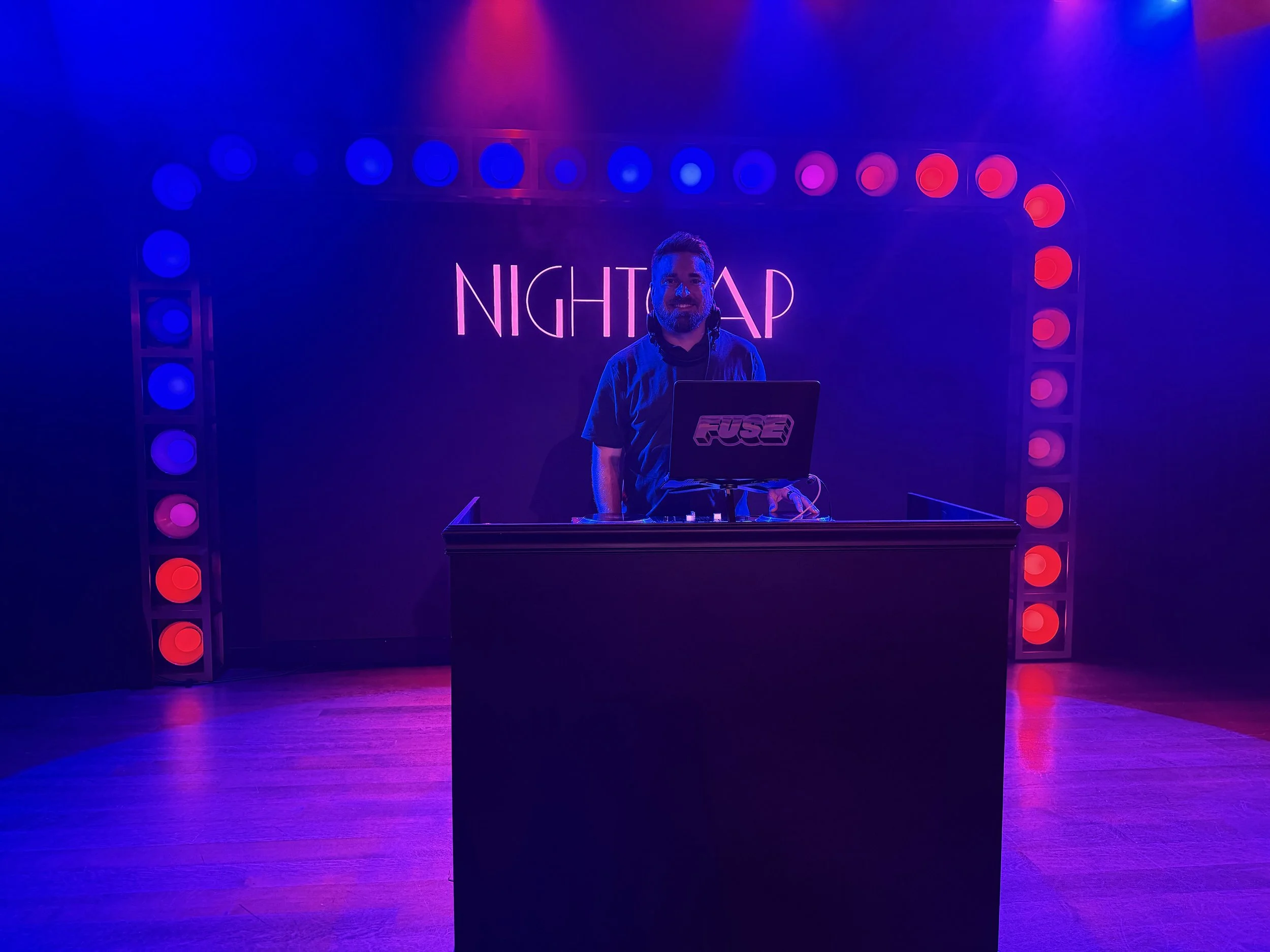 Fuse A.K.A Fuseamania playing a Live Set at Nightcap inside the very prestigious Nemacolin Resort in Pennsylvania 
