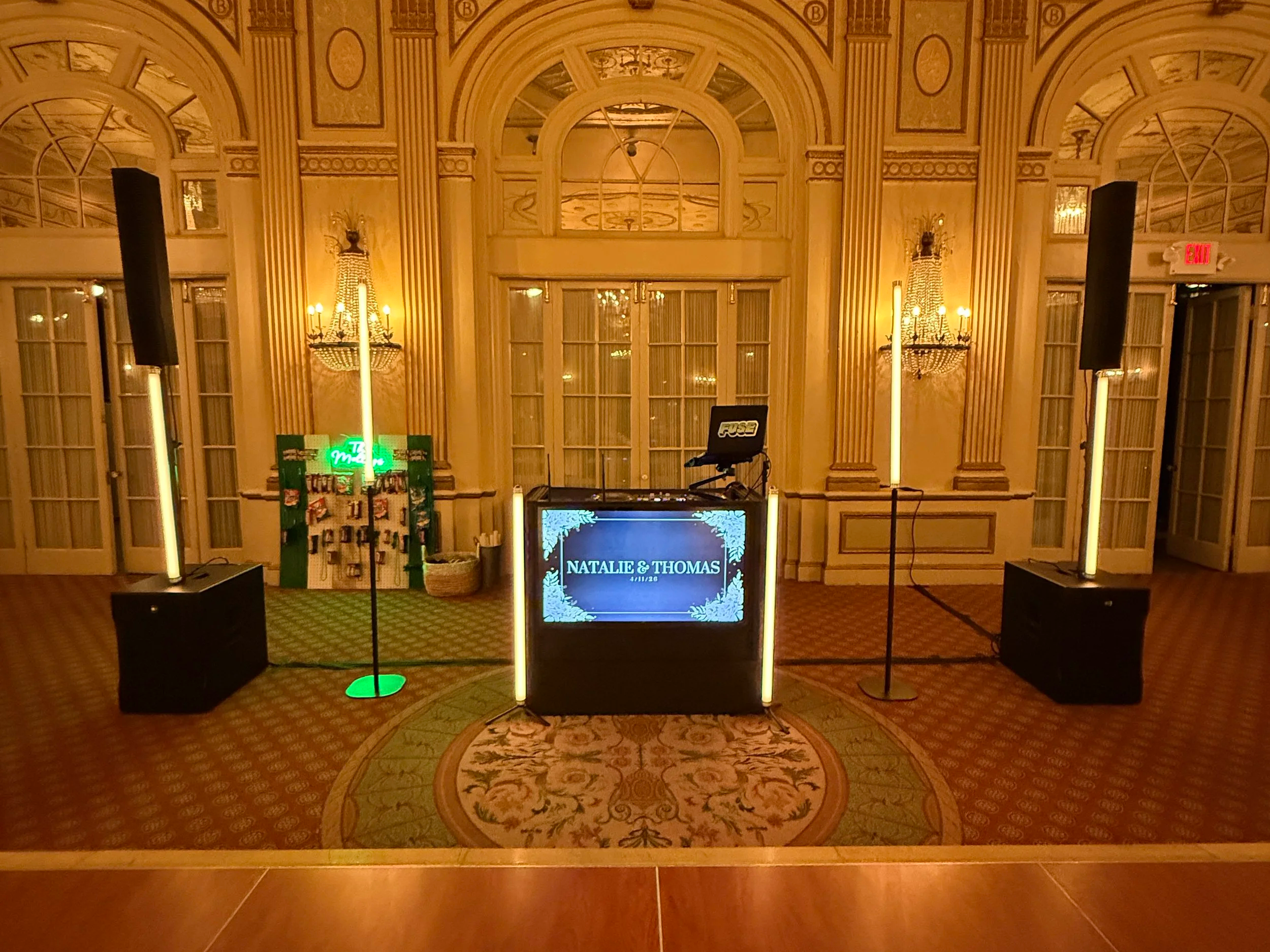 Djing a Private Event at The Brown Hotel in Lousivlle