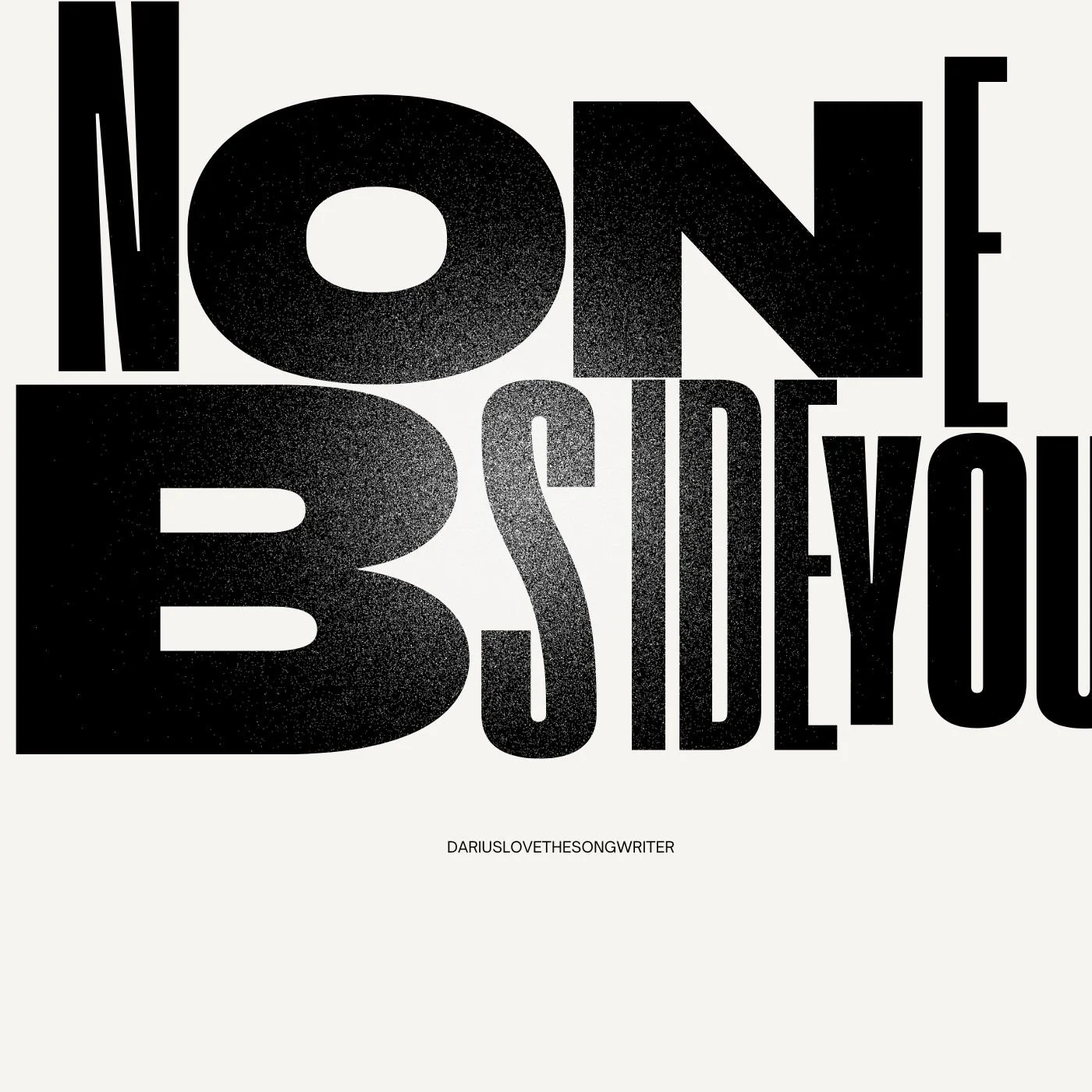 Black and white text design reading 'Noni Boi 3.0 Billboard' with the creator's name 'Darius Love the Song Writer' below.