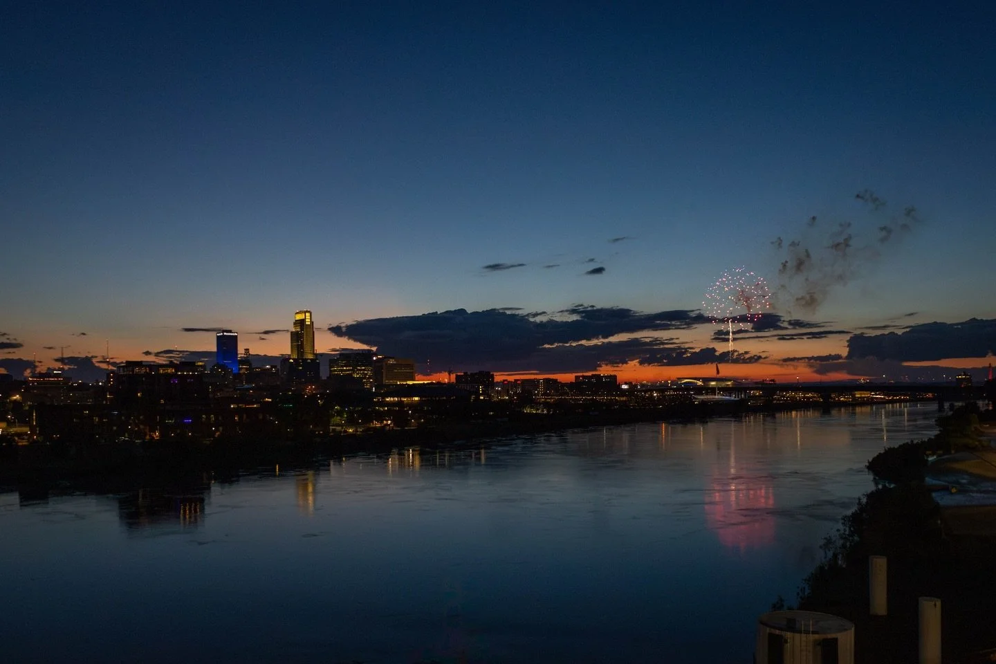 Omaha under the lights&hellip;