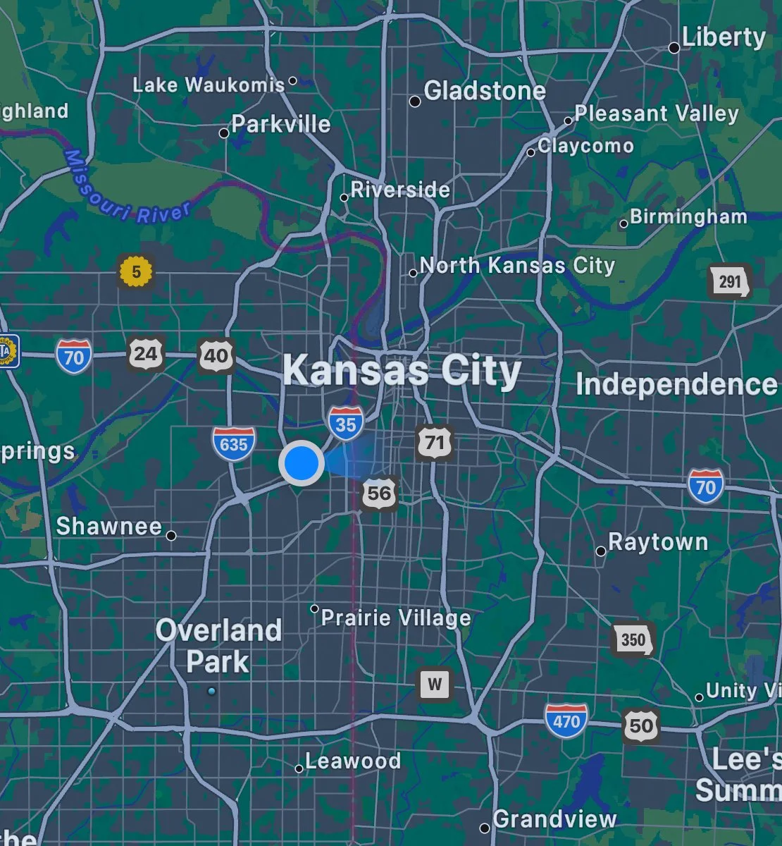 Conveniently Located Just 2 Minutes from the State Line – On the Kansas Side!