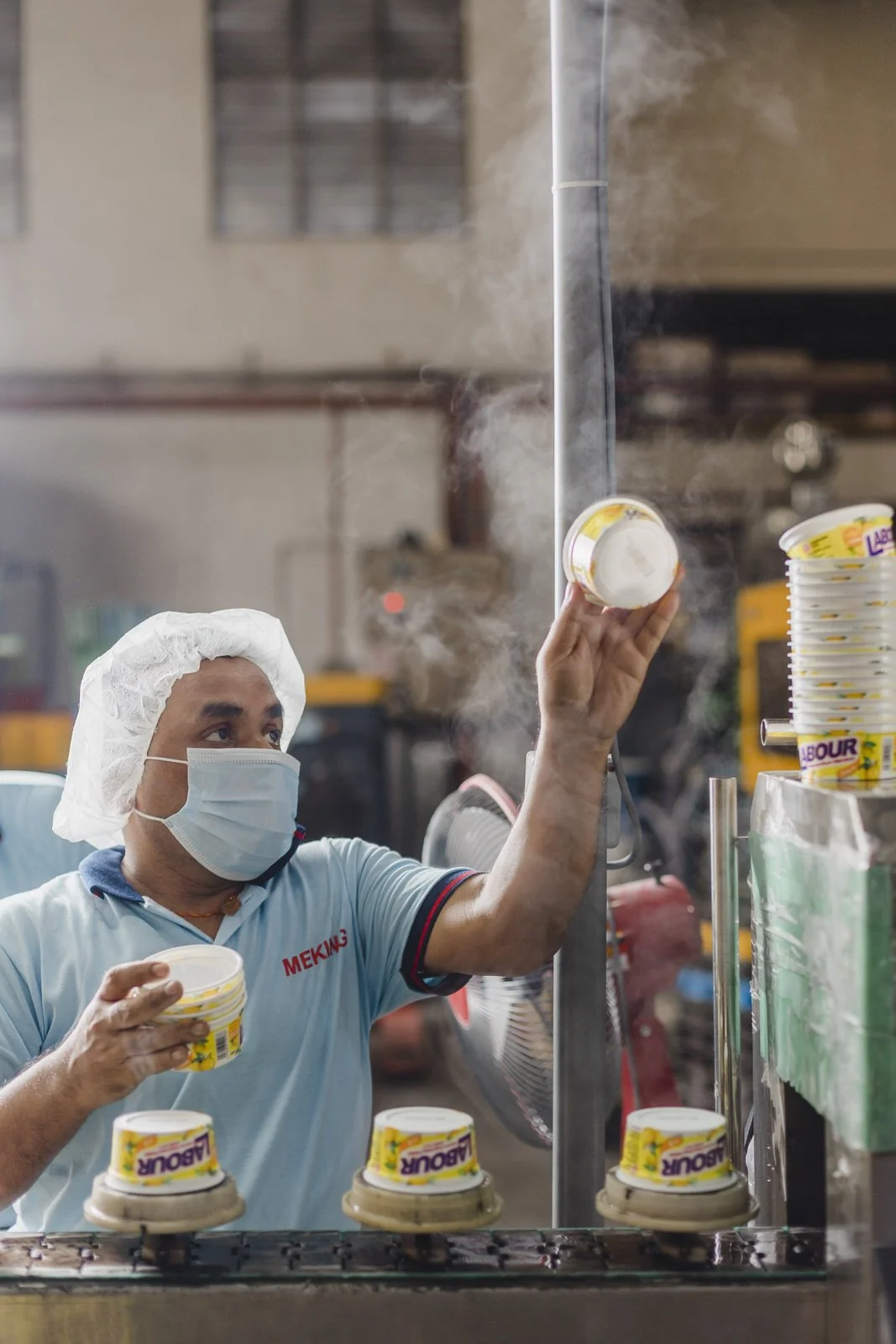 QC factory personnel
