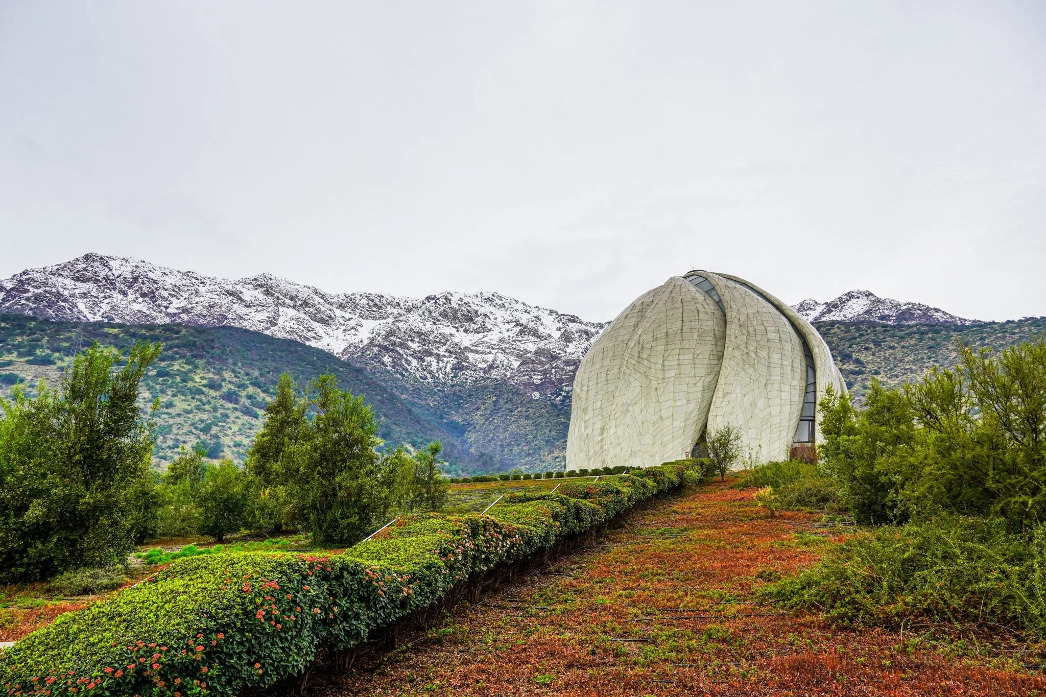 Bahá'í House of Worship for South America in Santiago de Chile.