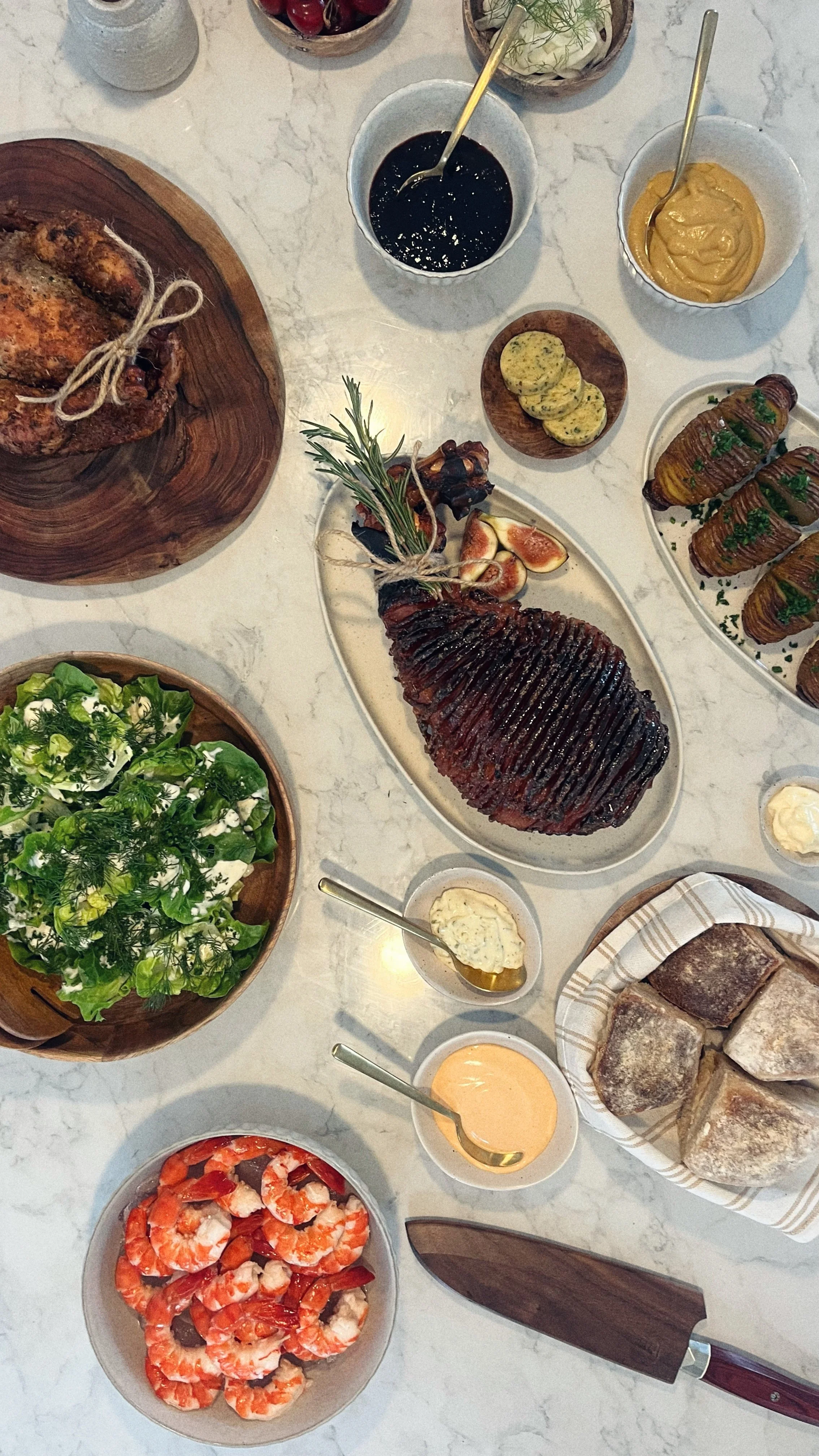 A Christmas Feast.