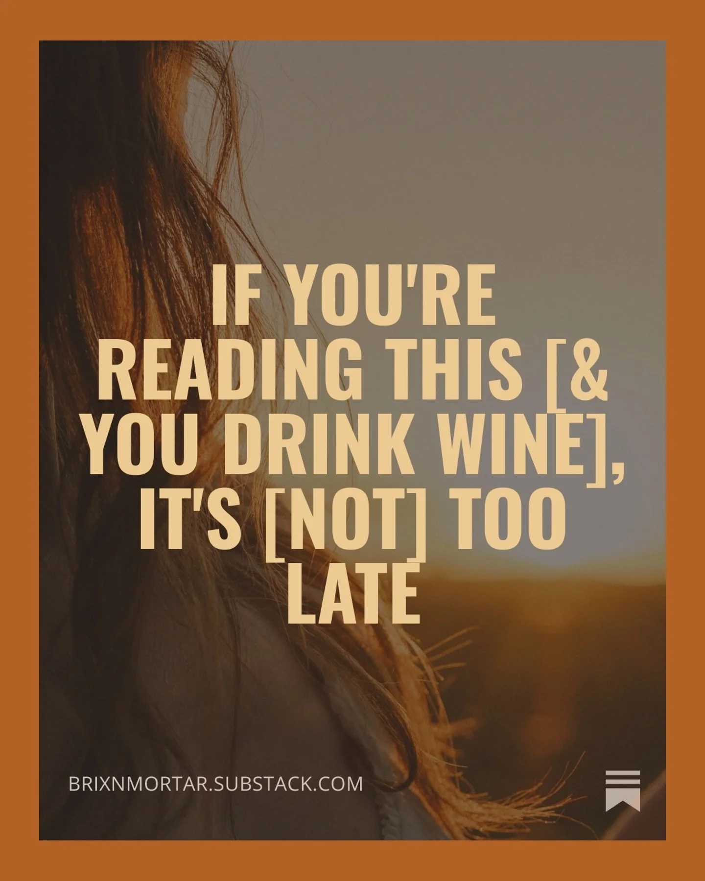 Numbers tell one story, but the actual people living it tell another.

I shared some thoughts on where wine is headed, and why I believe this moment is less about decline and more about evolution.

Full reflection on Substack.

Comment READ &amp; I&r