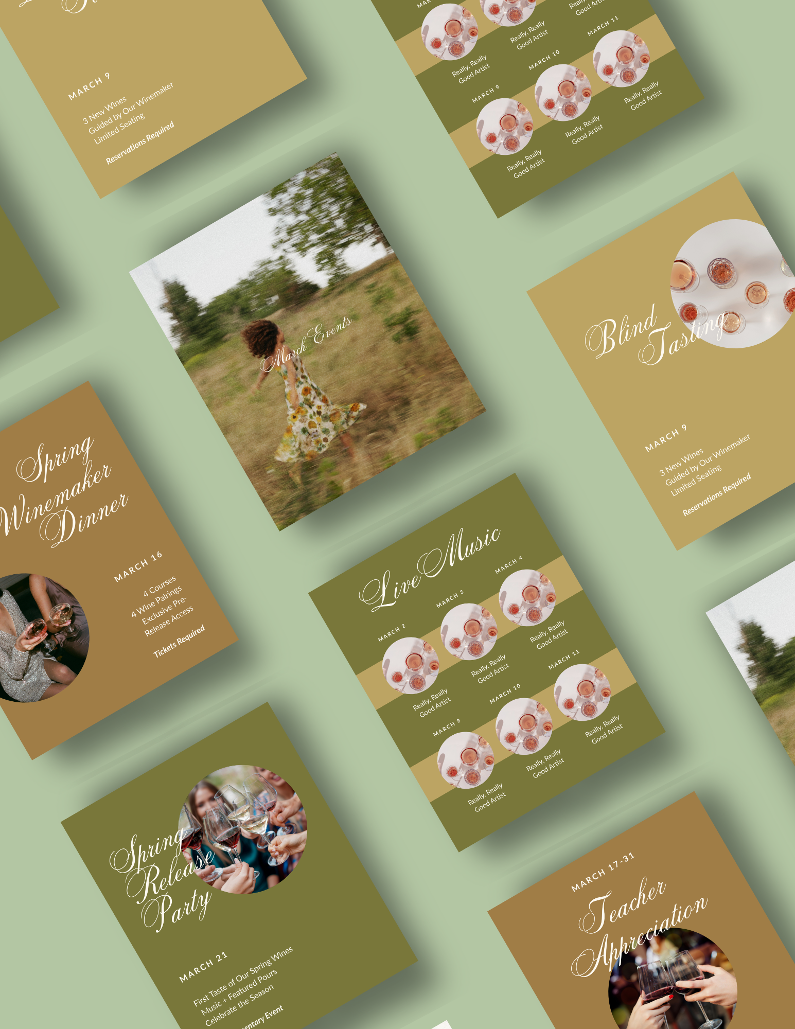 Minimalist Event Social Media Template Pack (Canva)