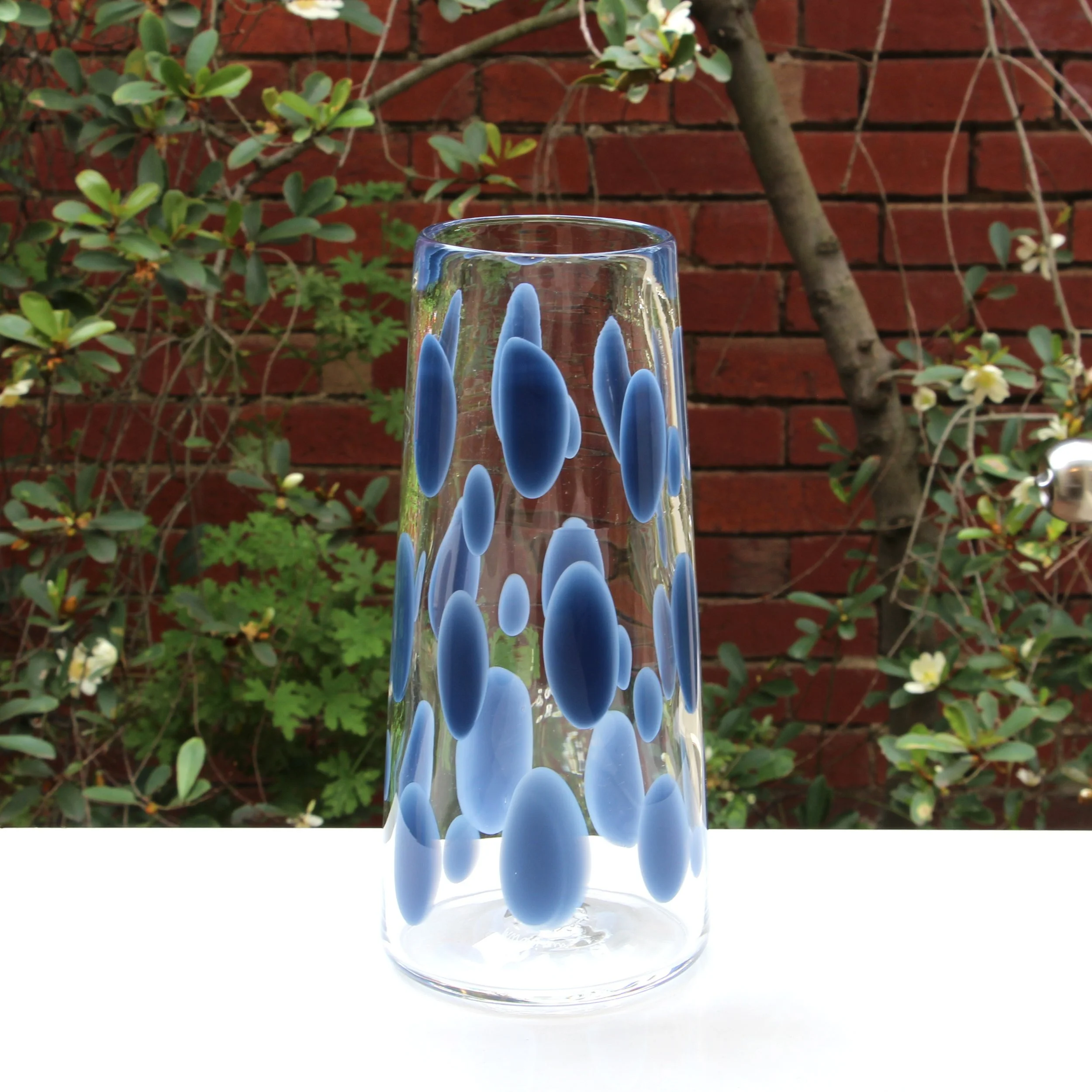 River Stone - Vase - Navy Blue