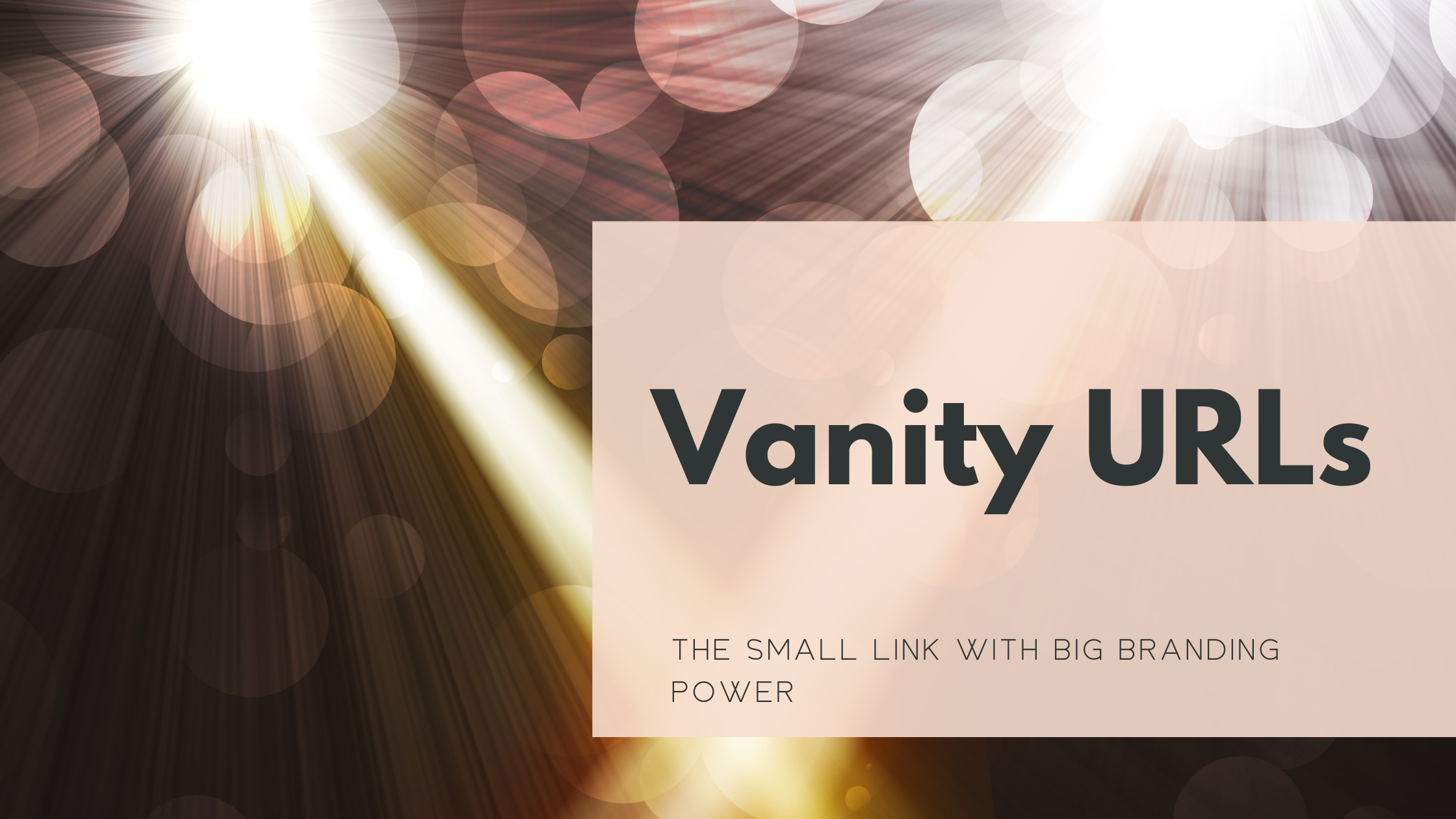 Vanity URLs: The Small Link with Big Branding Power