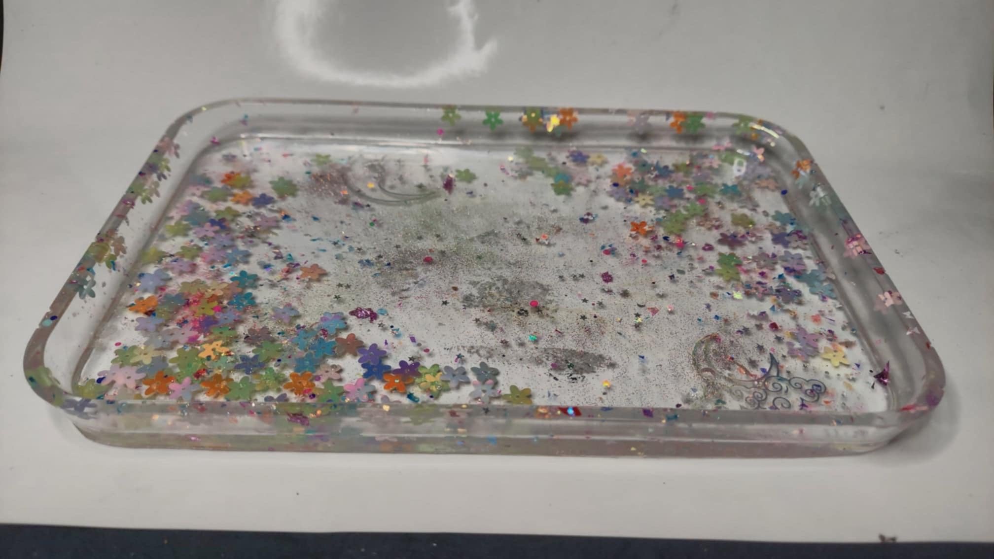 Whimsical Vibes resin tray