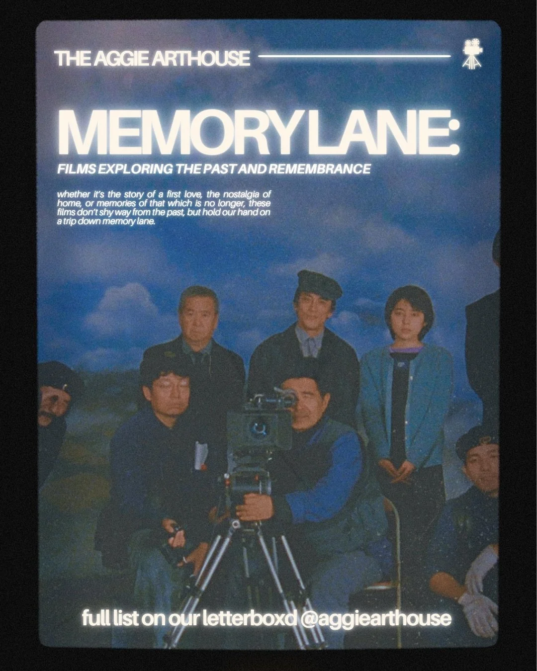 Recommended by our members, this is a collection of films that explore the past and feelings of nostalgia⏳ See the full list on our Letterboxd!
-
Our screening of Love Letter (1995) is tomorrow night in ARCB 101 at *7:00 PM💌❄️ We&rsquo;ll be serving