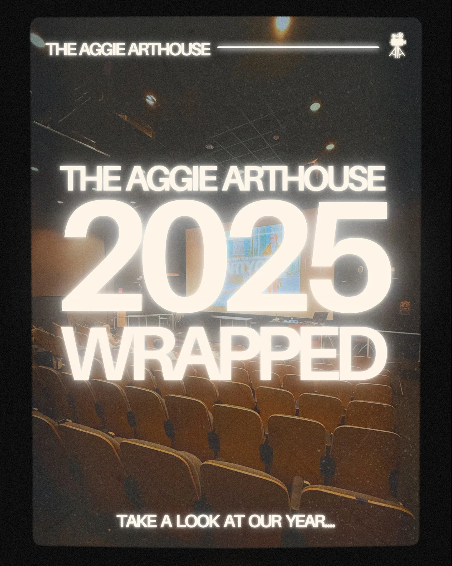 That&rsquo;s a wrap on 2025 for The Aggie Arthouse🎬🍿 Thank you to every one who has been a part of this amazing year🫶🏻 Comment which screening has been your favorite! 

We can&rsquo;t wait for what next year has in store for us, and we&rsquo;ll b