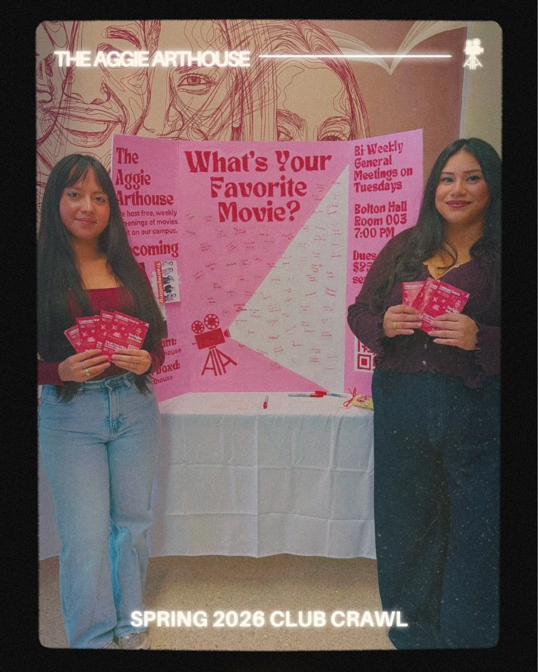 We had a great time meeting everyone at Club Crawl last week 💗 Remember applications close in ONE WEEK from today, so get yours in now!