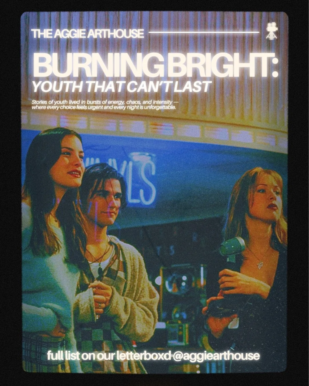 Films capturing the free-spirited moments of youth🎢
-
Our screening of Trainspotting (1996) is TOMORROW NIGHT in ARCB 101 at 7 PM!