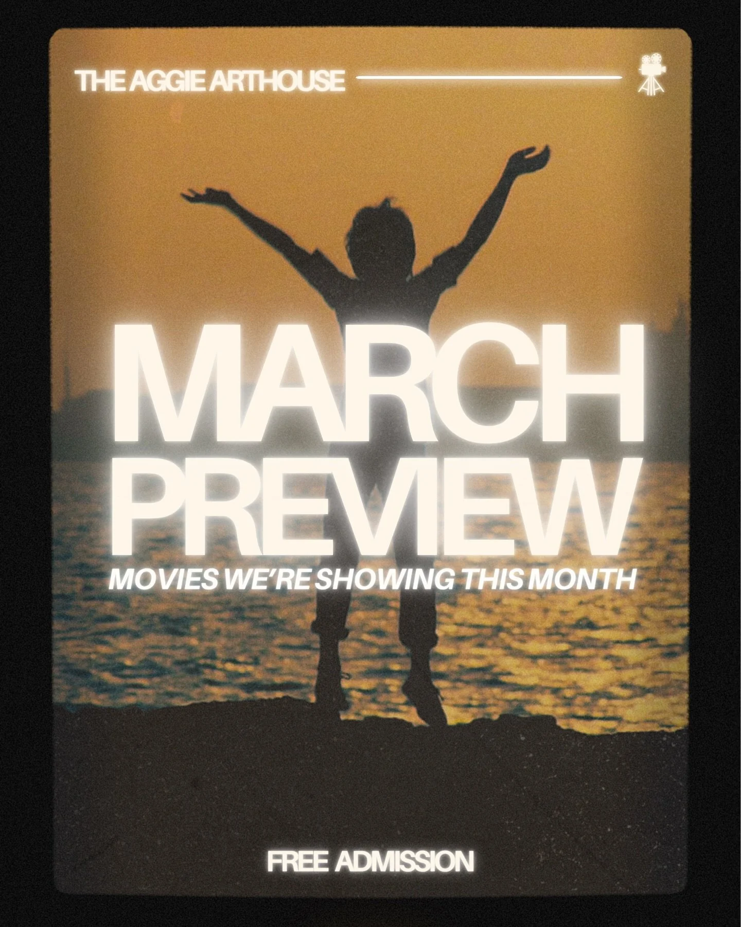 Movies were showing in March🌱

Join us this Thursday to kick off Women&rsquo;s History Month with our screening of Moral (1982) in ARCB 101 at 7 PM🍿