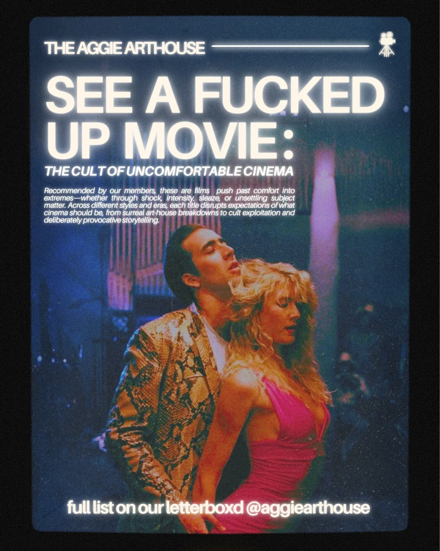 In the spirit of John Waters, here&rsquo;s a collection of mind-boggling, boundary-pushing films 🚮

We are showing Cecil B Demented (2000) tonight at 7 PM in ARCB 101💥

correction: *singapore🥀