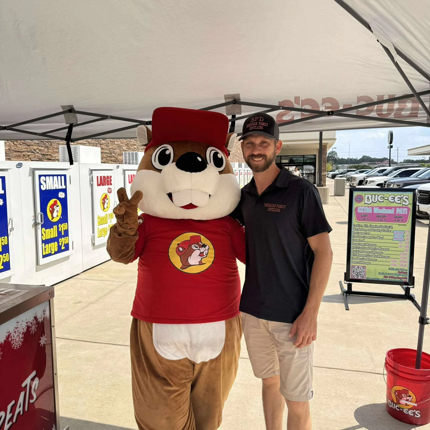 Is it even a Texas road trip without saying g'day to Buccee?
.
Who else is on their way to the @americandistilling Conference in San Antonio?