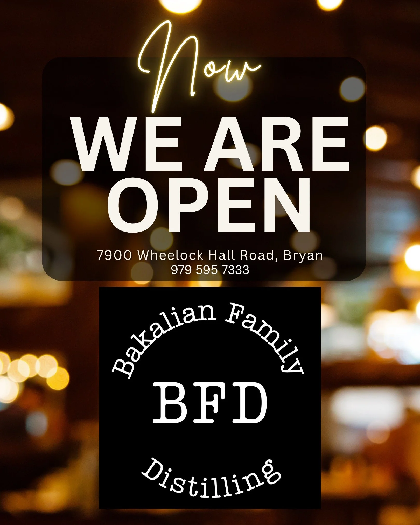 Make plans to support local and visit us this weekend.

We are open Thursday, Friday and Saturday 10a-8p.

Hope to see you there!

📆Thursday, Friday and Saturday
📍7900 Wheelock Hall Road, Bryan
🕑10a-8p
📞 979 595 7333