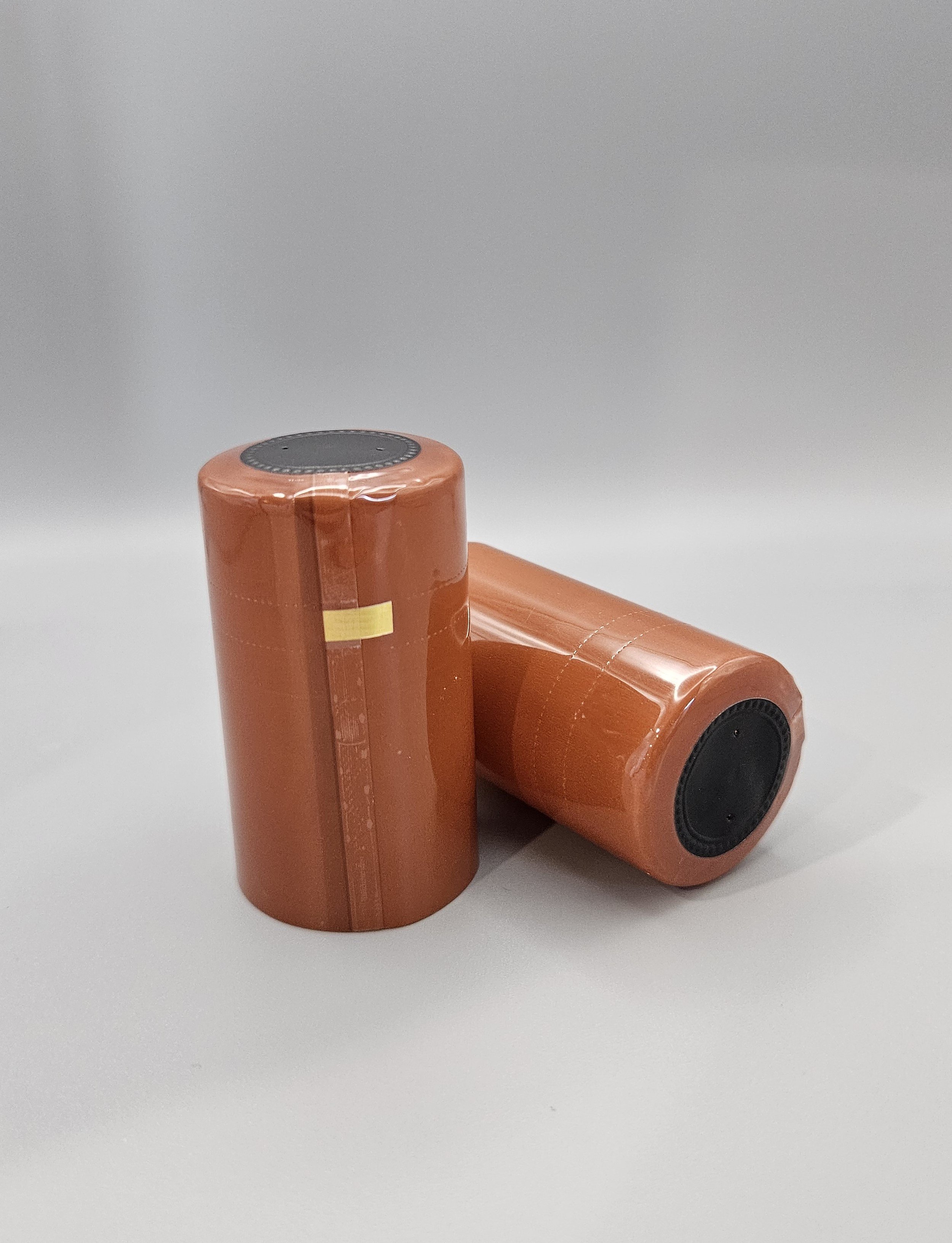 Brown Heat Shrink Capsules