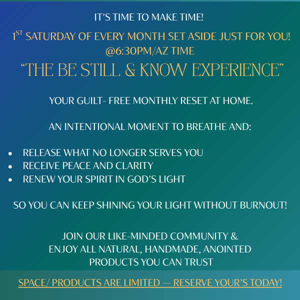 Be Still & Know Experience