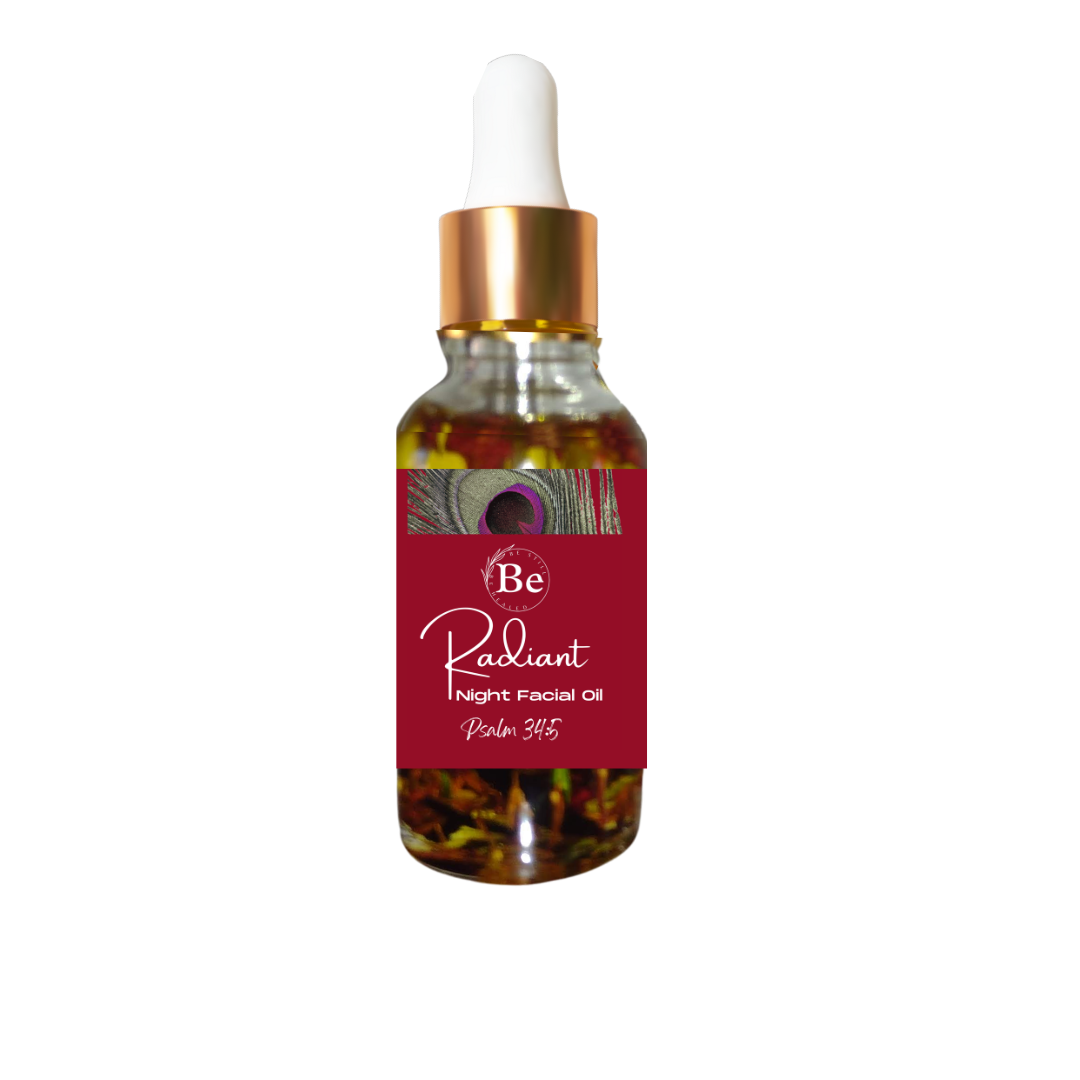 Be Radiant Facial Oil 1oz dropper bottle