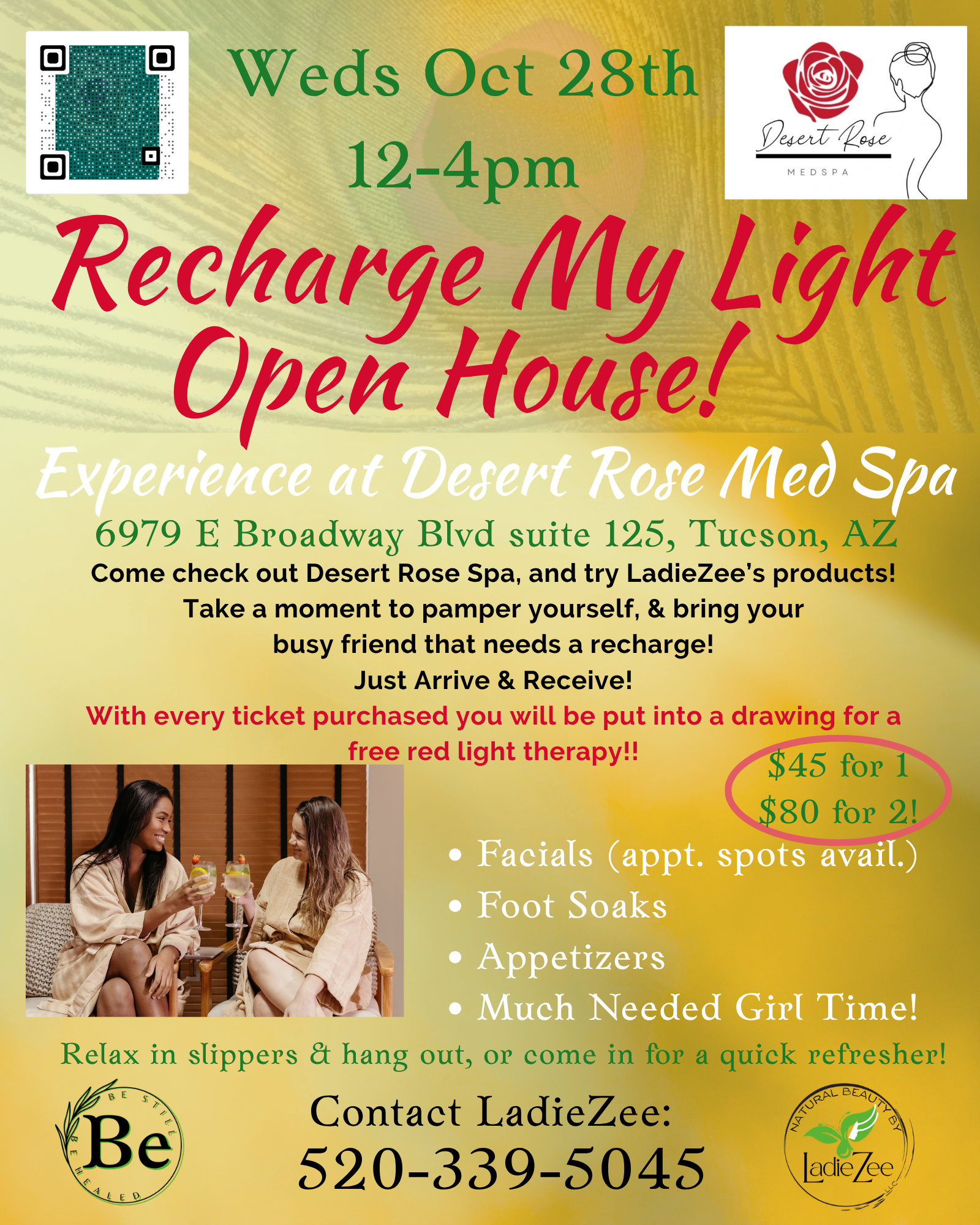 Recharge My Light Open House (1 guest)