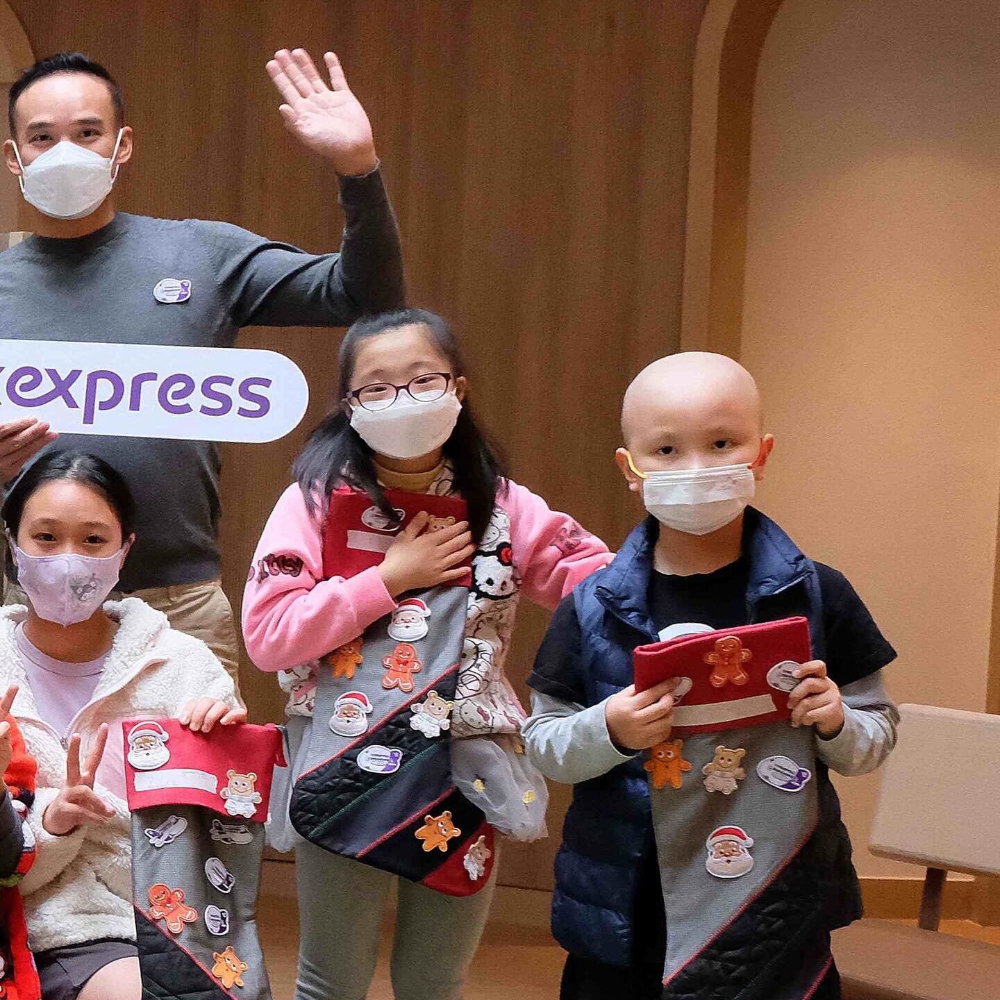 Thank you @hk_express for having us on this project. We upcycled portion of their uniforms to Christmas socks, and ran a DIY workshop at @rmhc_hk &lsquo;s new Kwun Tong House. It was an honour and we are glad that the children at RMHC really enjoyed 