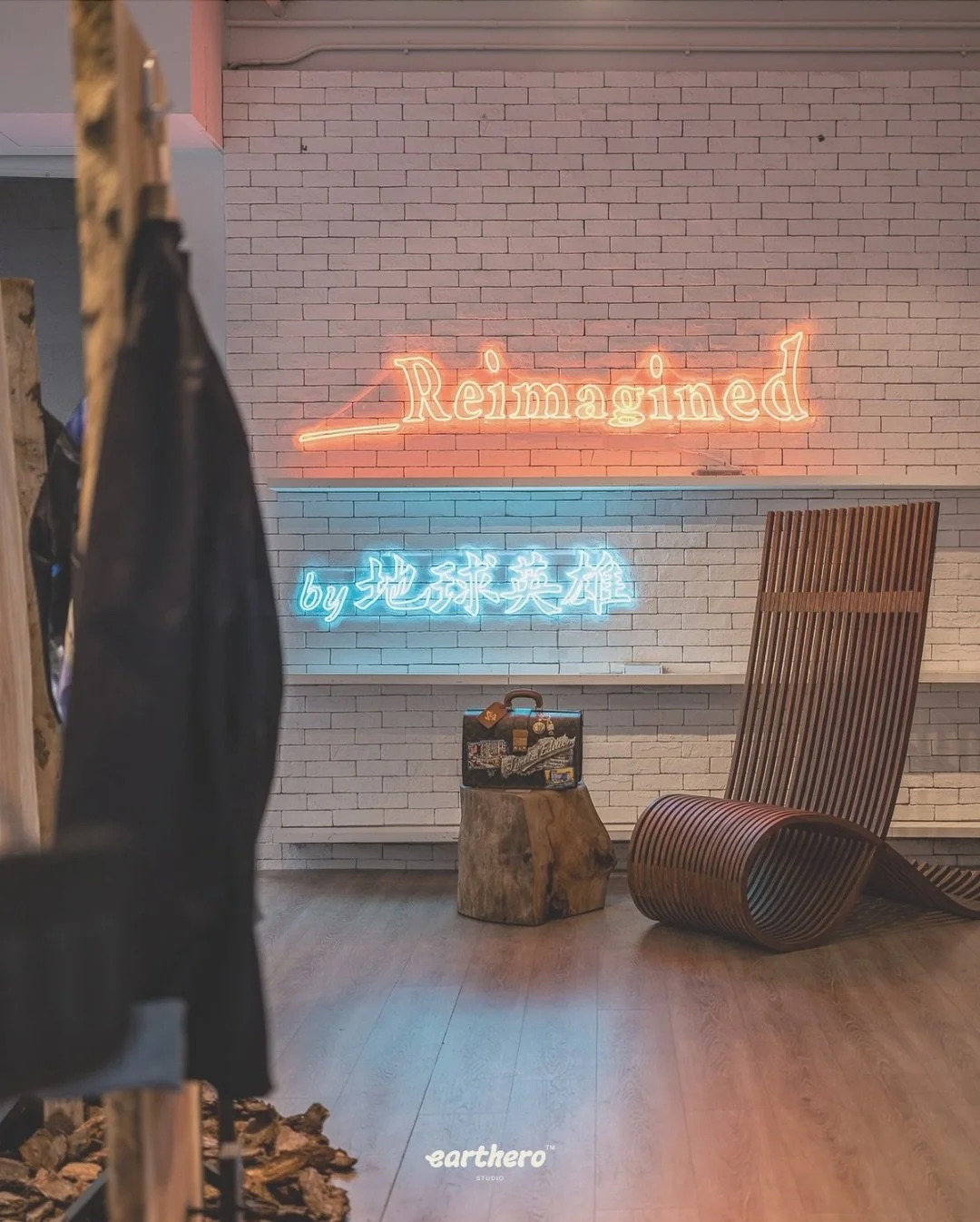 Why do we describe ___Reimagined: WE Showcase as a &rdquo;sustainable&ldquo; wearable art exhibition? Our approach goes beyond simple recycling; we prioritize reuse from the outset.

Consider the exquisite wooden elements featured in our exhibition. 