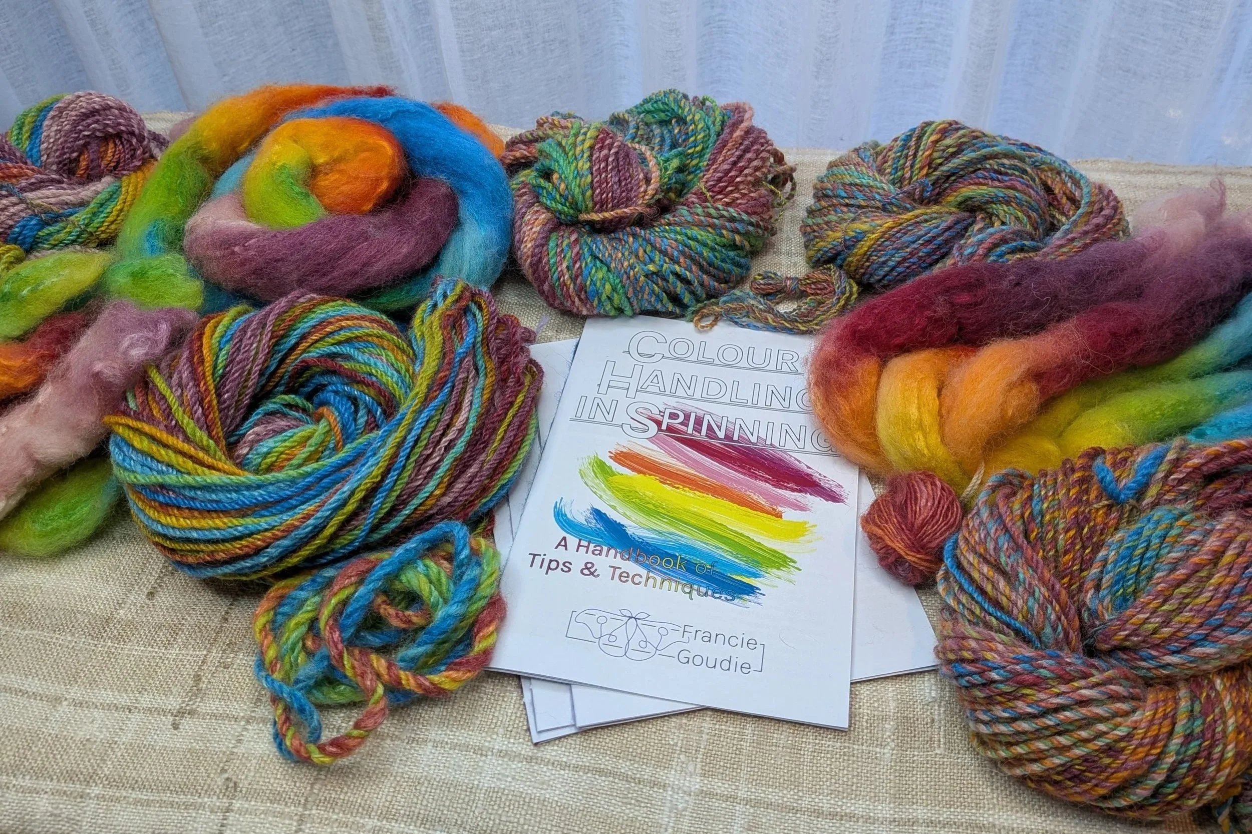Colour Handling in Spinning — River Yarn Festival