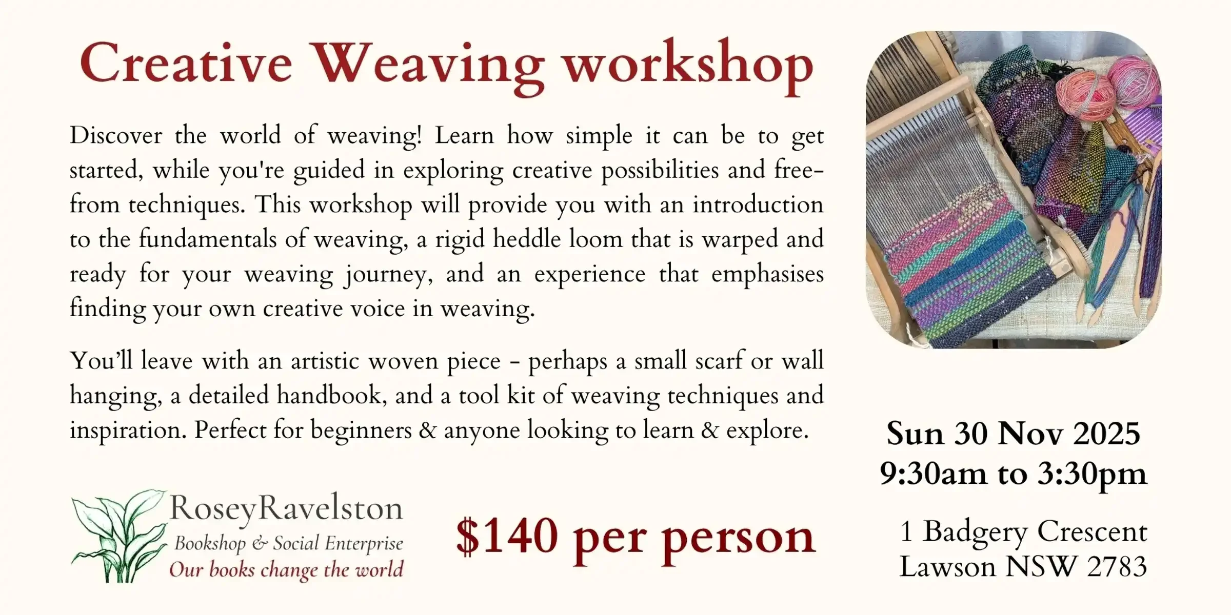 Creative Weaving — RoseyRavelston