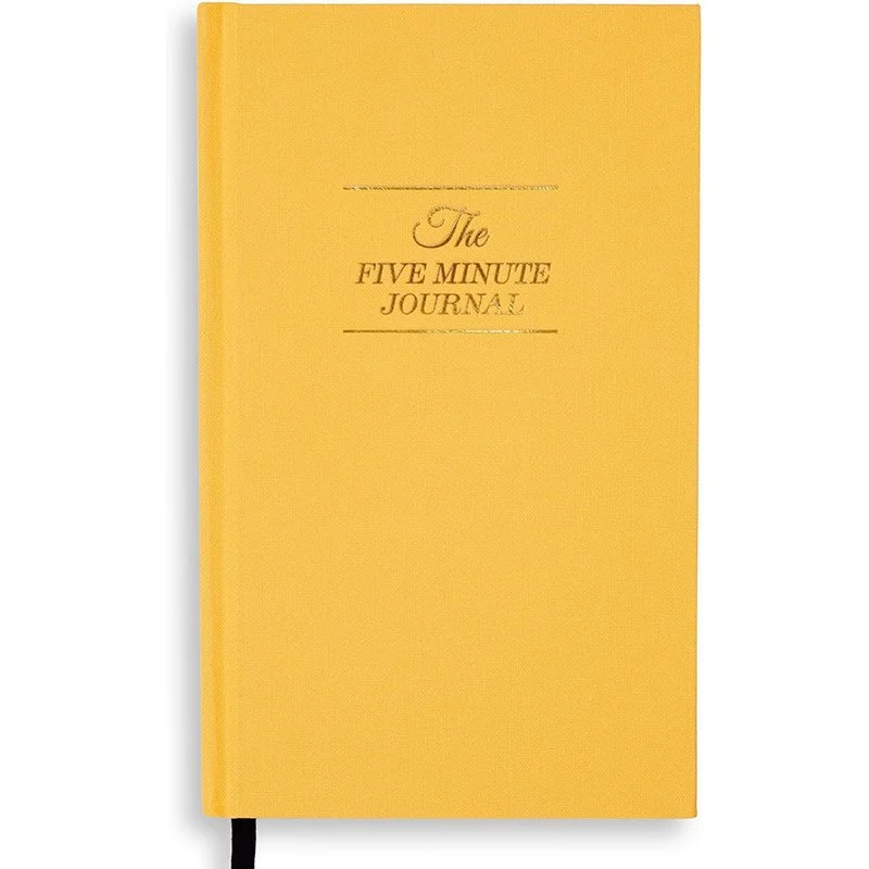 The Five Minute Journal Sunshine Yellow