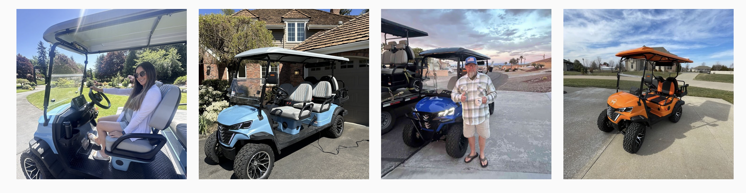 MMC Golf cart happy customers