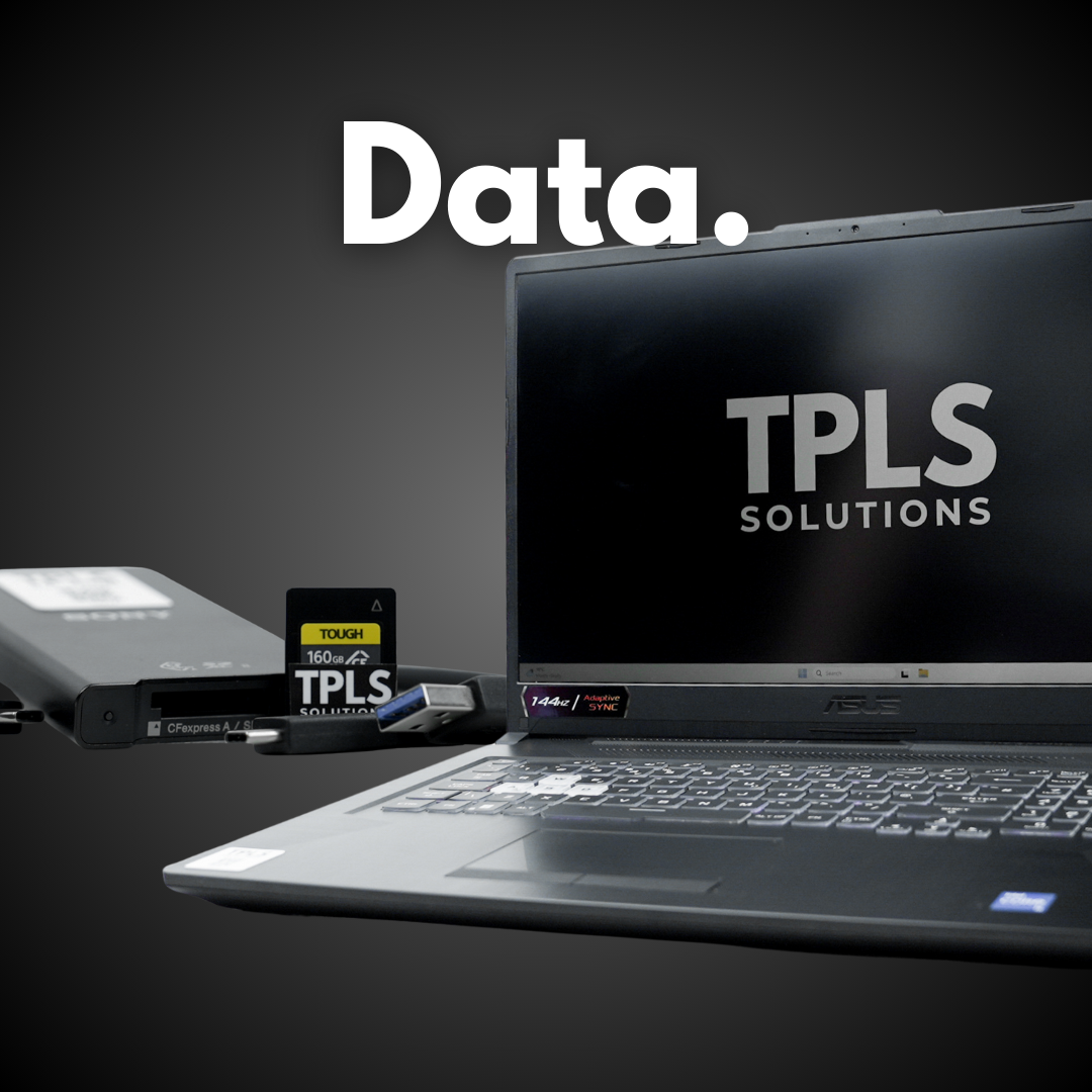 Data Kit Rental - Laptop, Data Wrangling, Memory Cards and Readers, XQD and CF Express