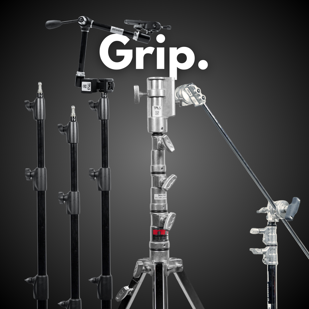 Grip Rental - C-Stands, Risers, Magic Arms