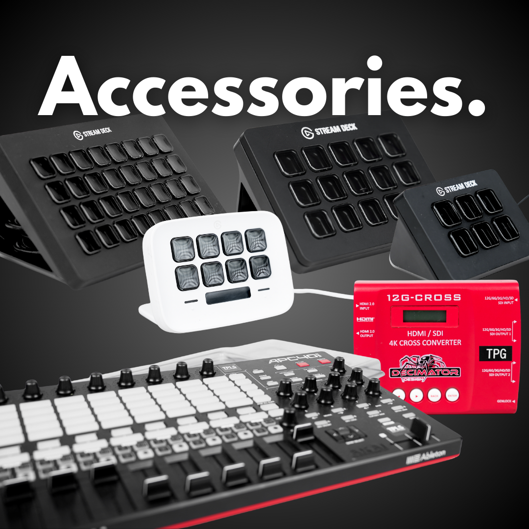 Accessories Kit Rental - Stream Decks, Decimators