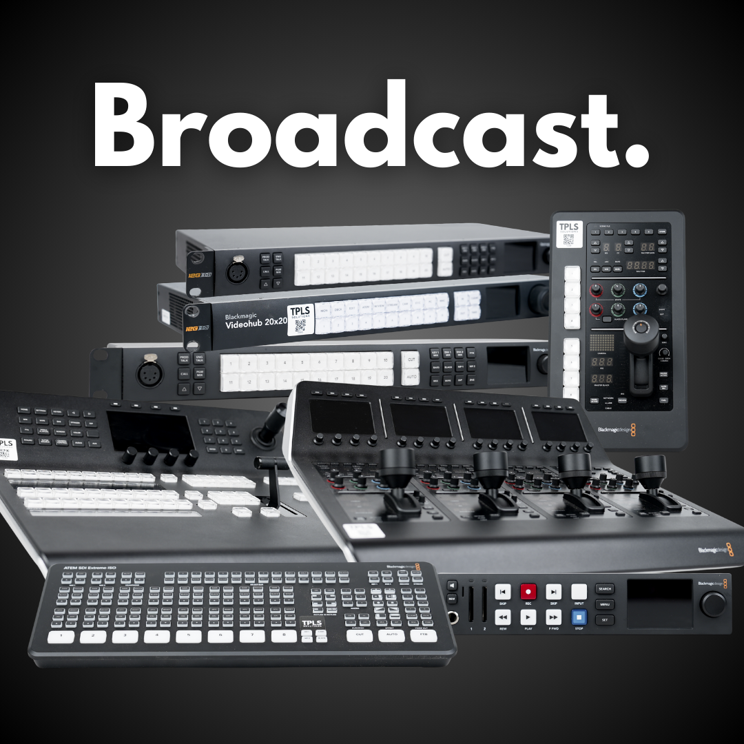 Broadcast Kit Rental - Blackmagic, ATEM, CCU, Pro ISO