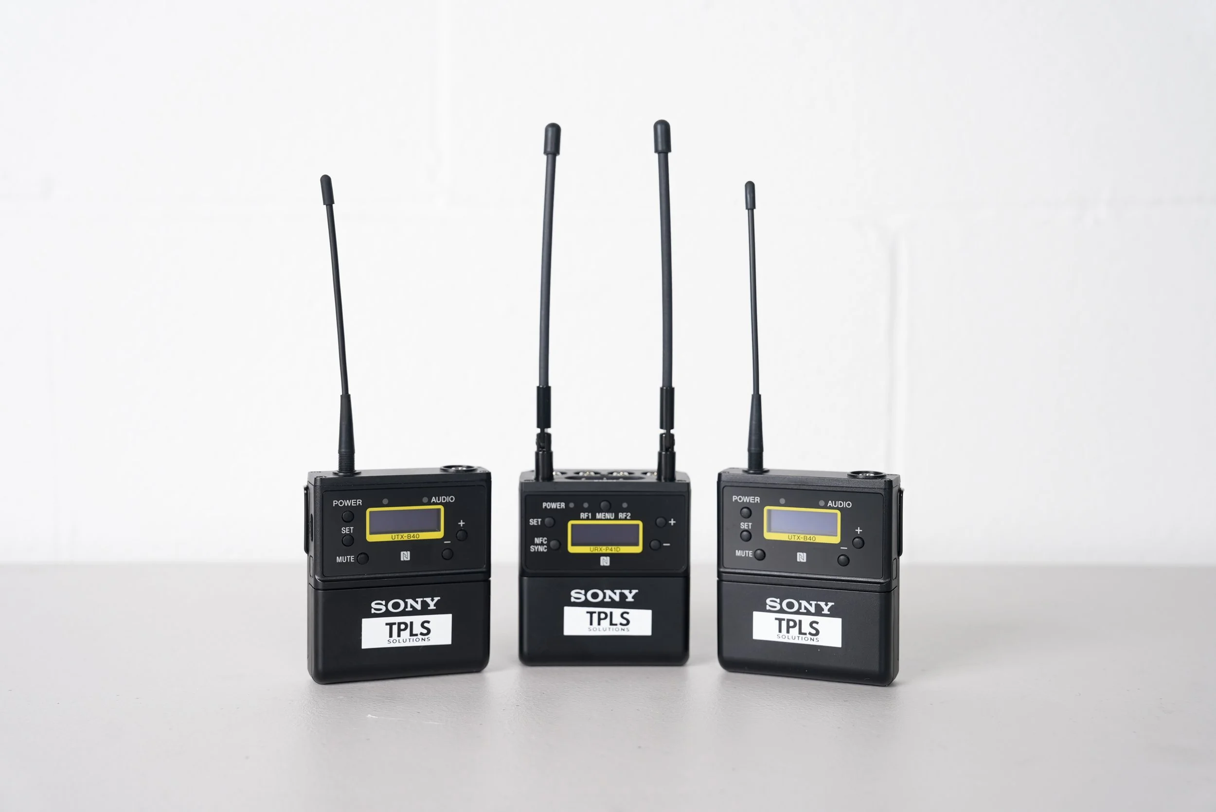 Sony URX-P03D Dual-Channel Portable Receiver with Two Transmitter