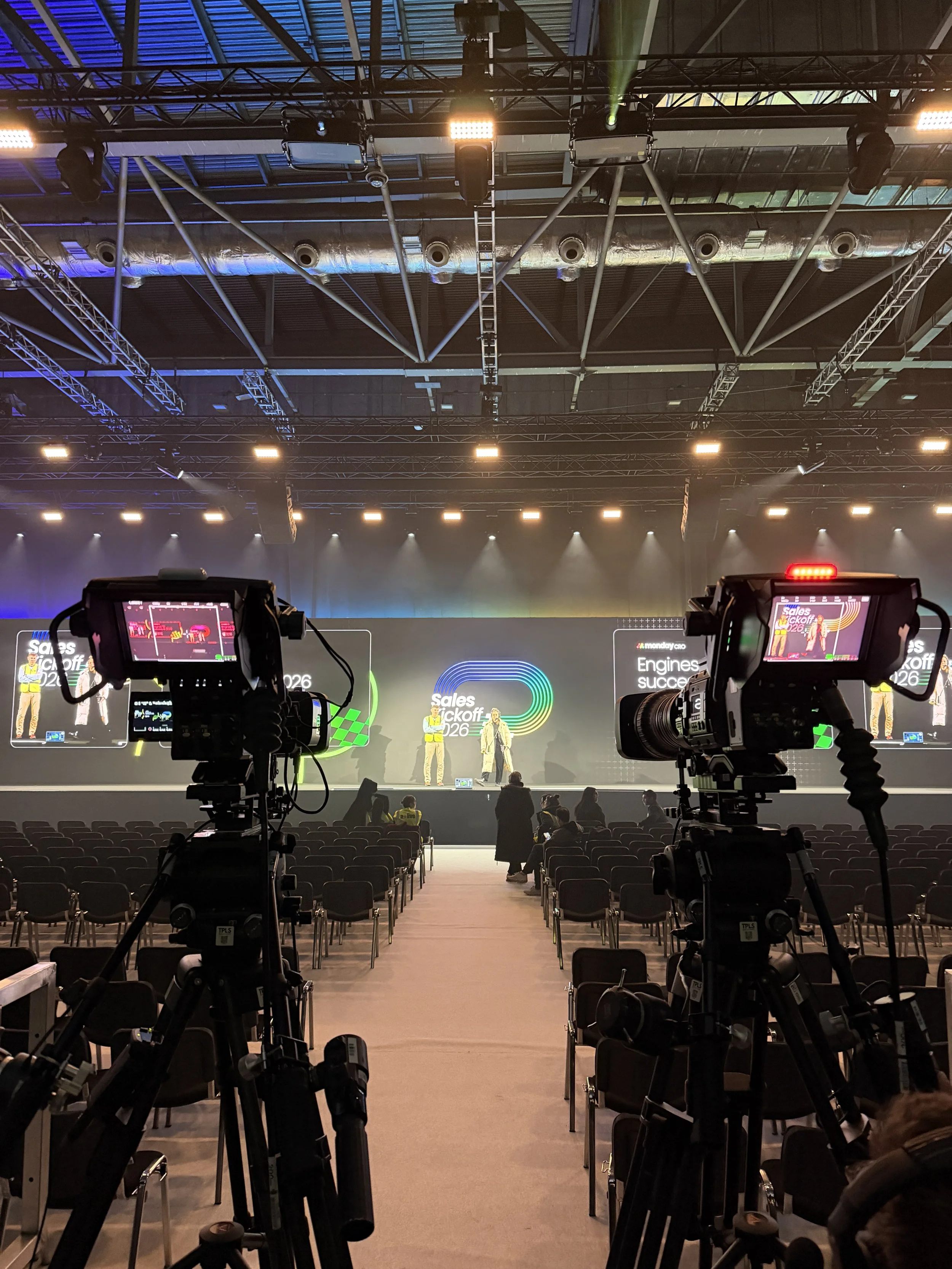 Multi-camera conference capture at a summit in London