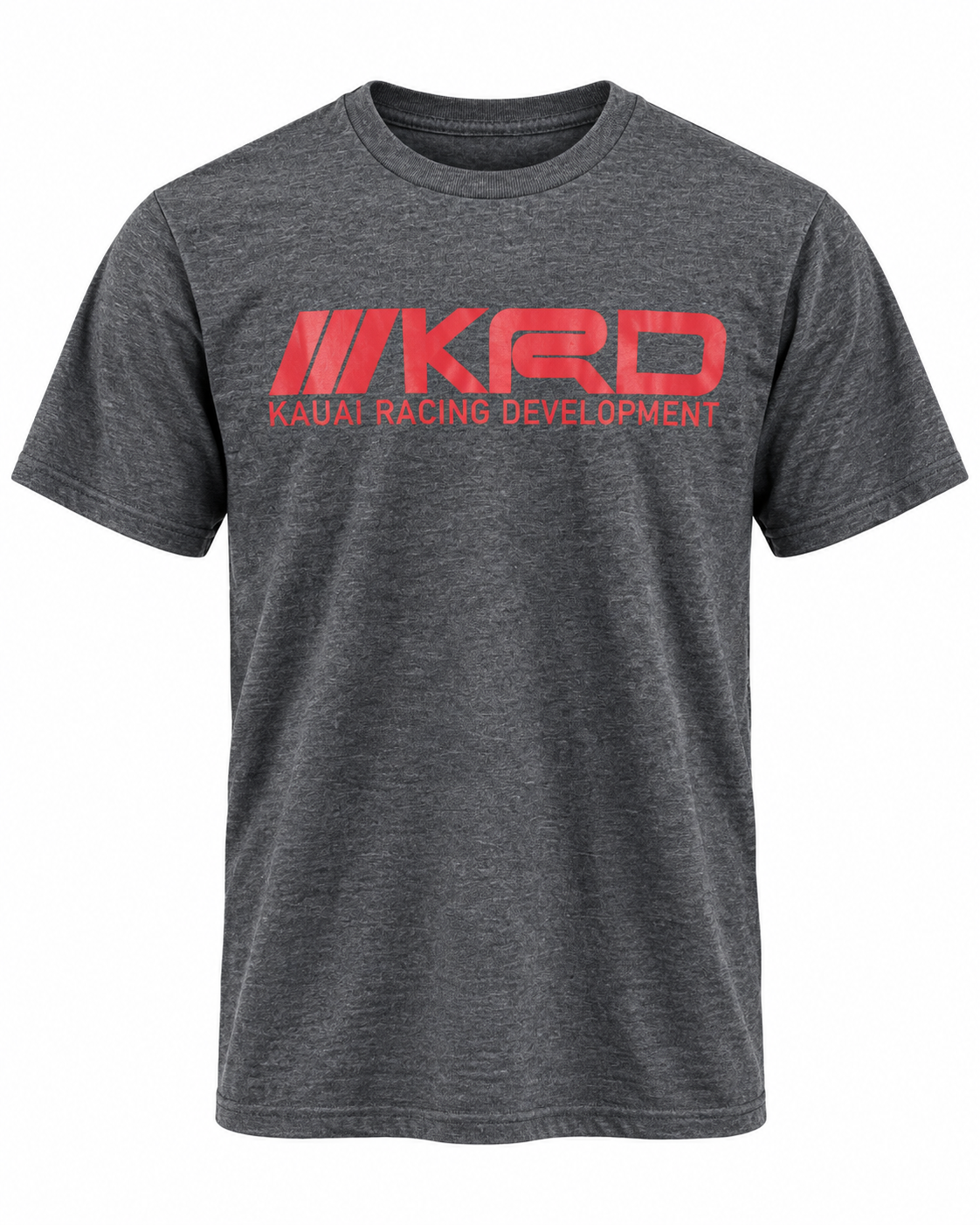 Grey w:red KRD Tee front .png